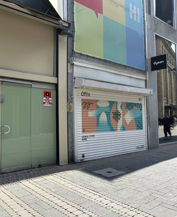Ein leerstehendes Ladenlokal auf der Kölner Hohe Straße