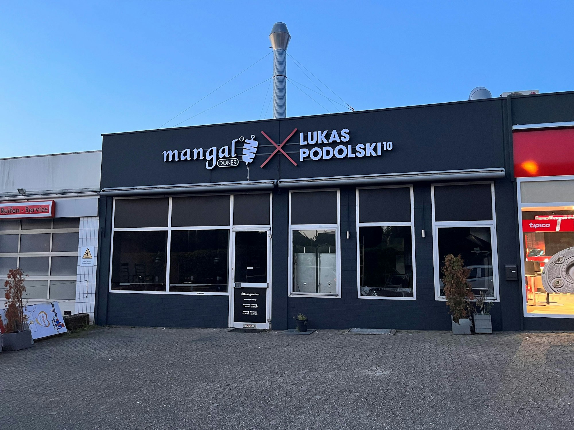 In Stommeln entsteht eine Mangal-Döner-Filiale von Lukas Podolski.