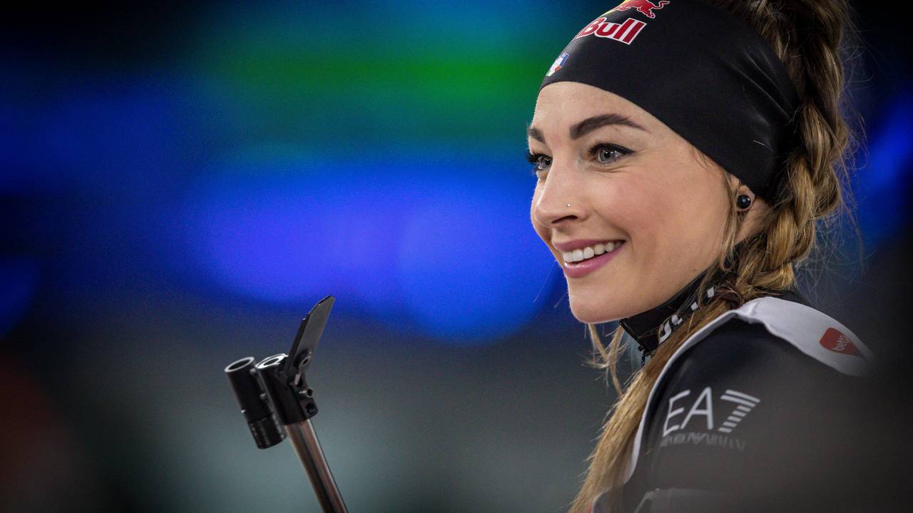 Dorothea Wierer bei der Biathlon World Team Challenge auf Schalke.