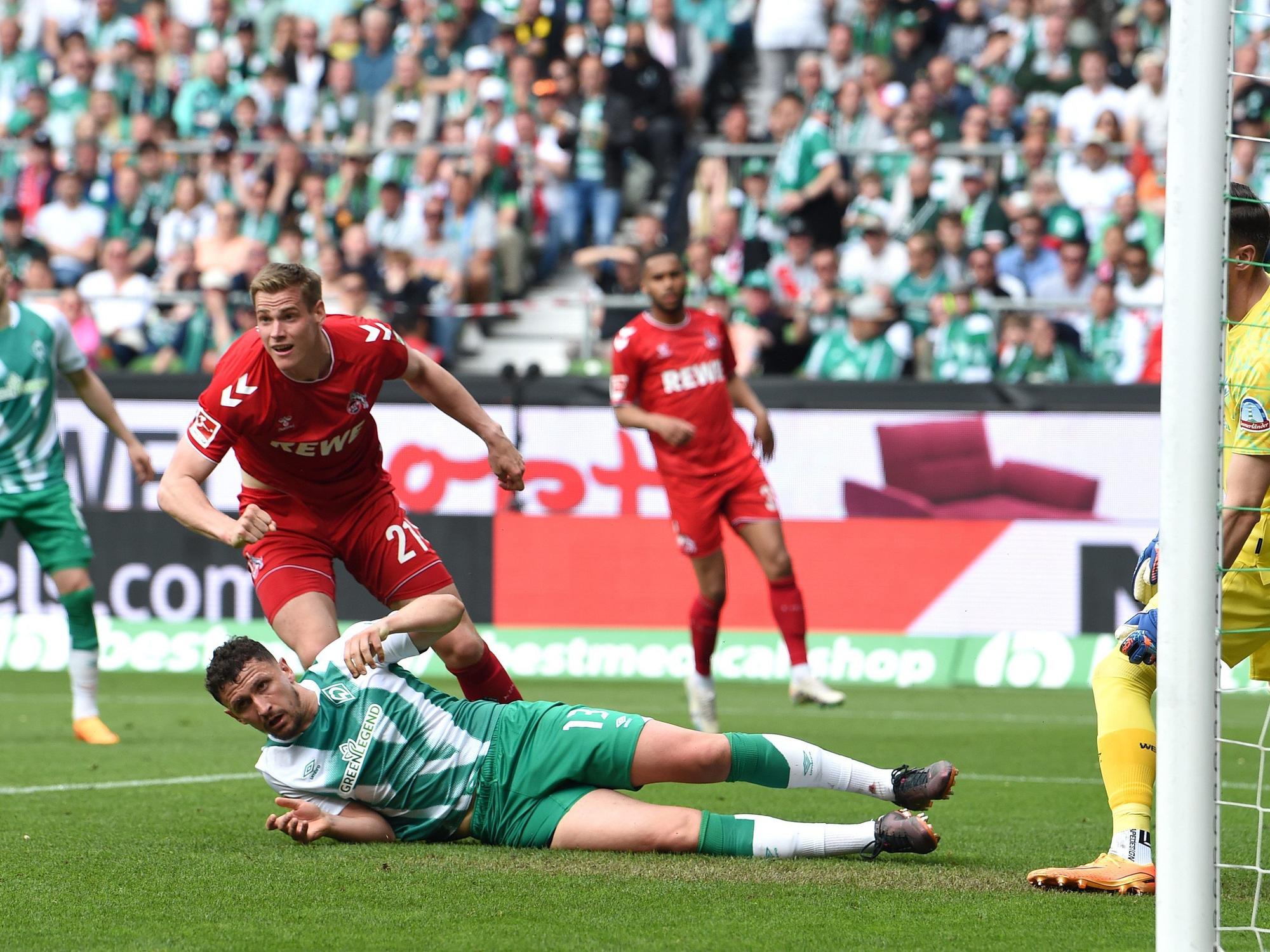 Steffen Tigges im Spiel gegen Werder Bremen.