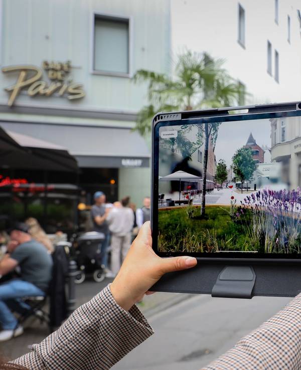 Augmented Reality in der Ehrenstraße