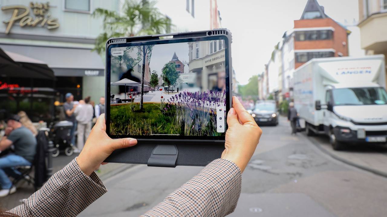 Augmented Reality in der Ehrenstraße