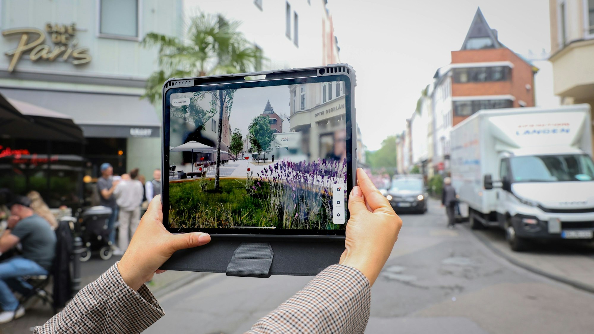 Augmented Reality in der Ehrenstraße