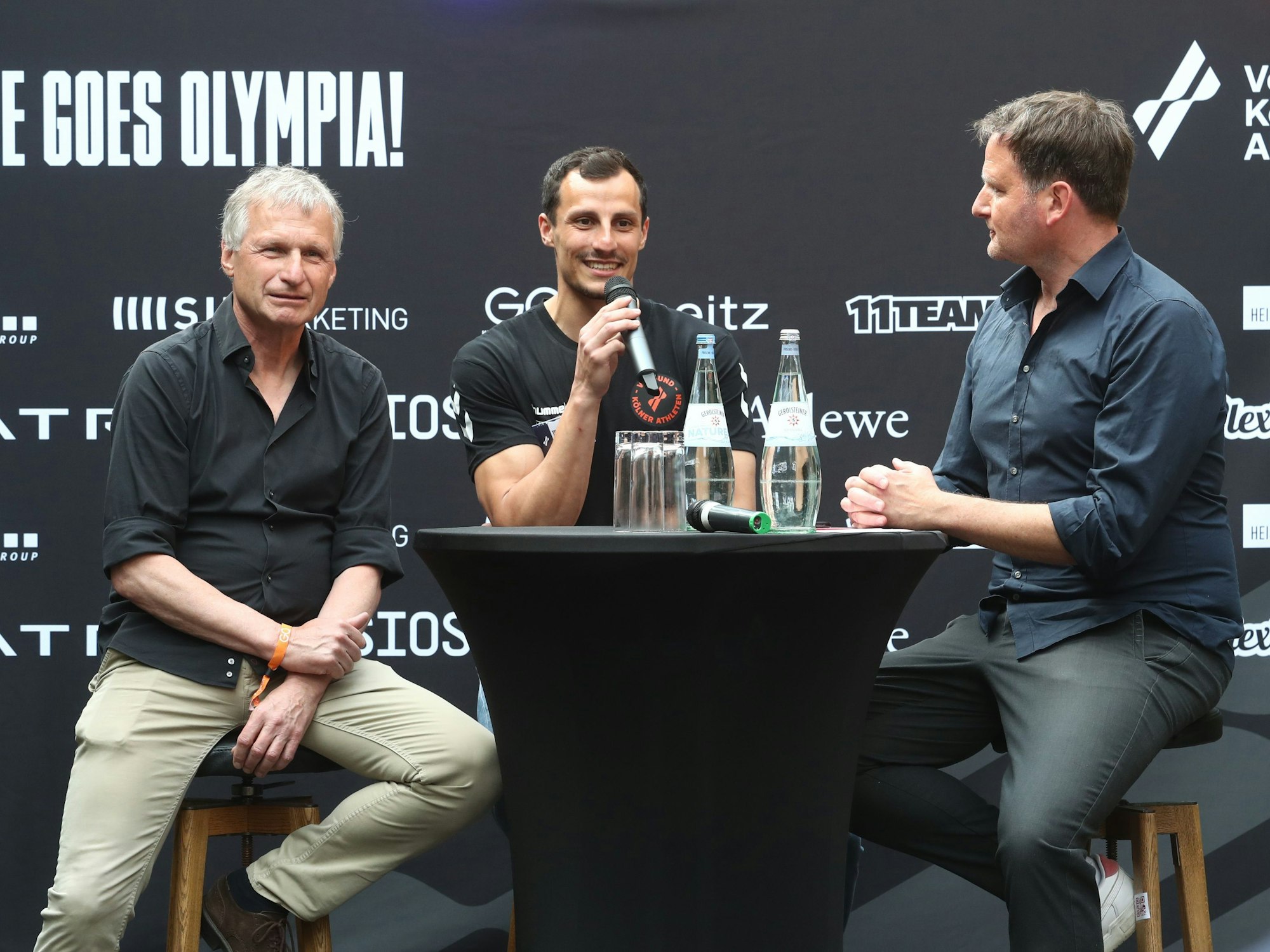 Kölner Athleten Verbund, Talk mit Michael Reschke, Timur Oruz, Thomas Wagner.