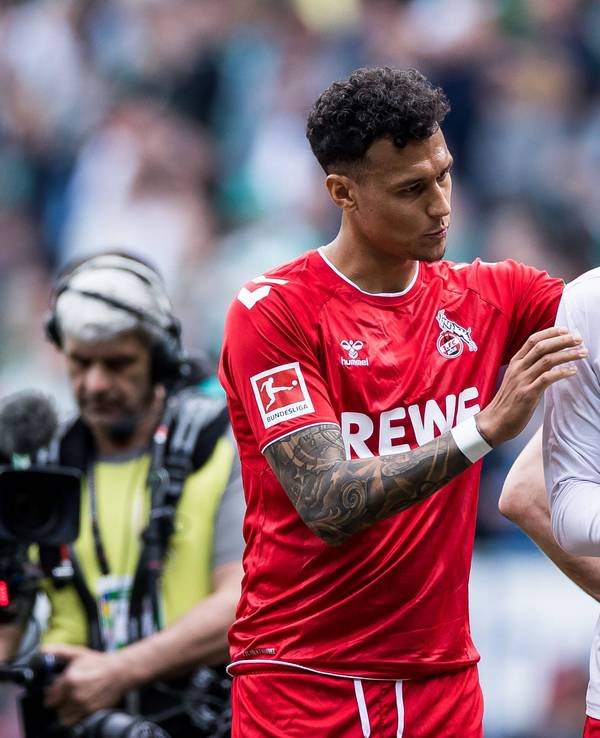 Davie Selke (li.) und Steffen Tigges haben gute Laune.