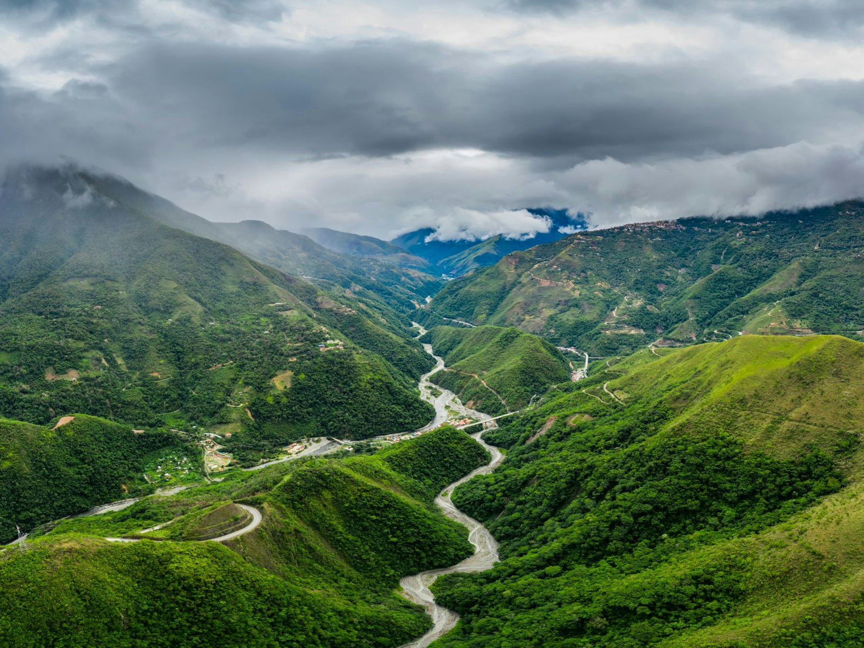Die Landschaft Boliviens.