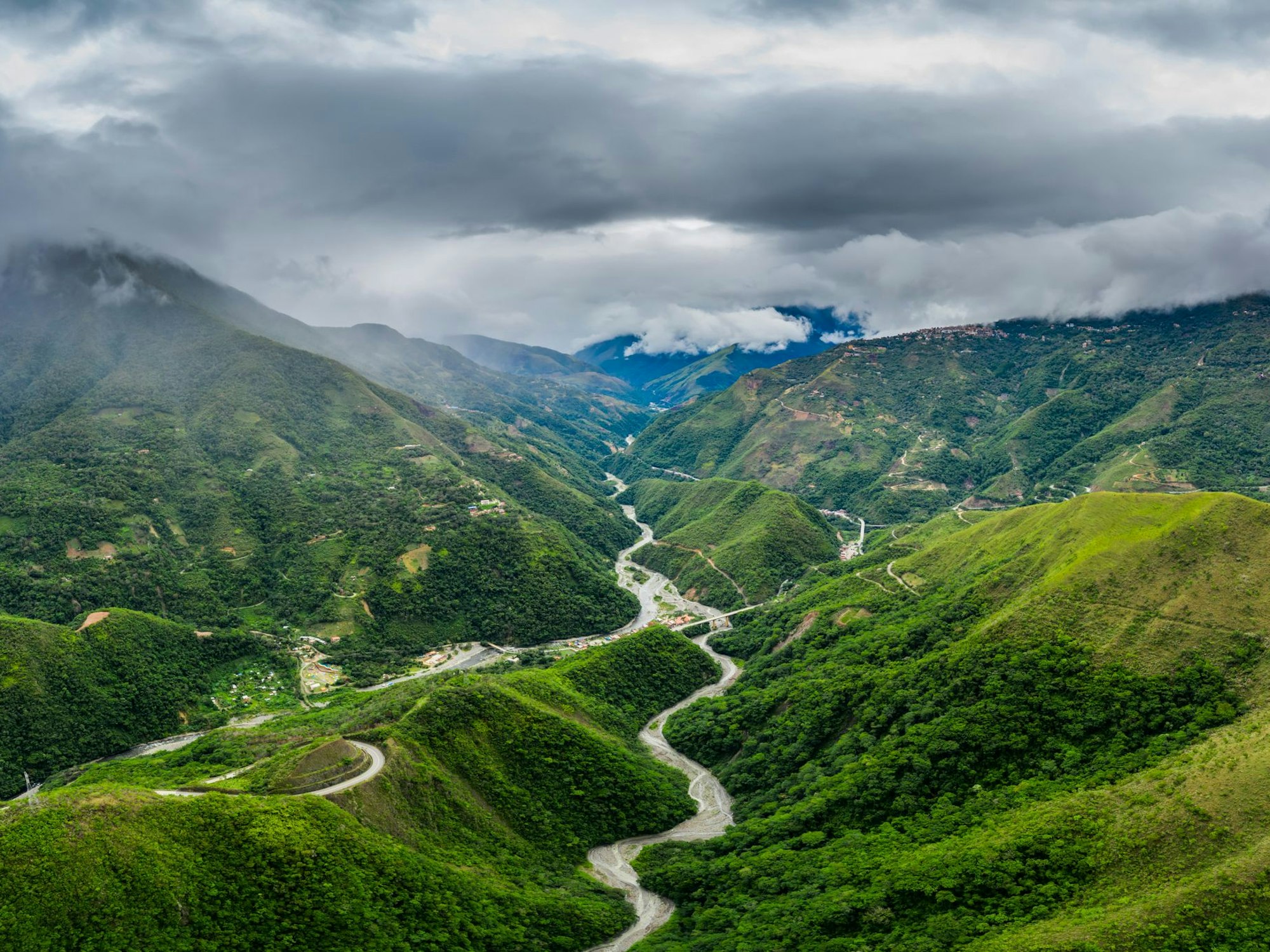 Die Landschaft Boliviens.