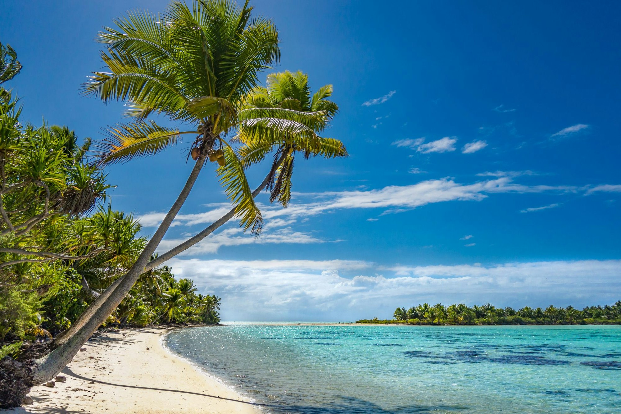 Eine Bucht auf Jamaika.