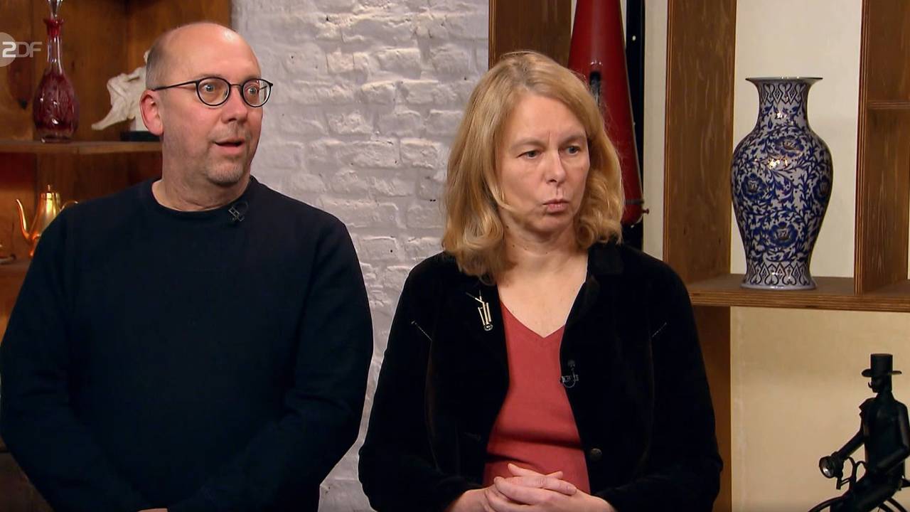 Corinna Drebenstedt und Ehemann Heiner Stix staunen.