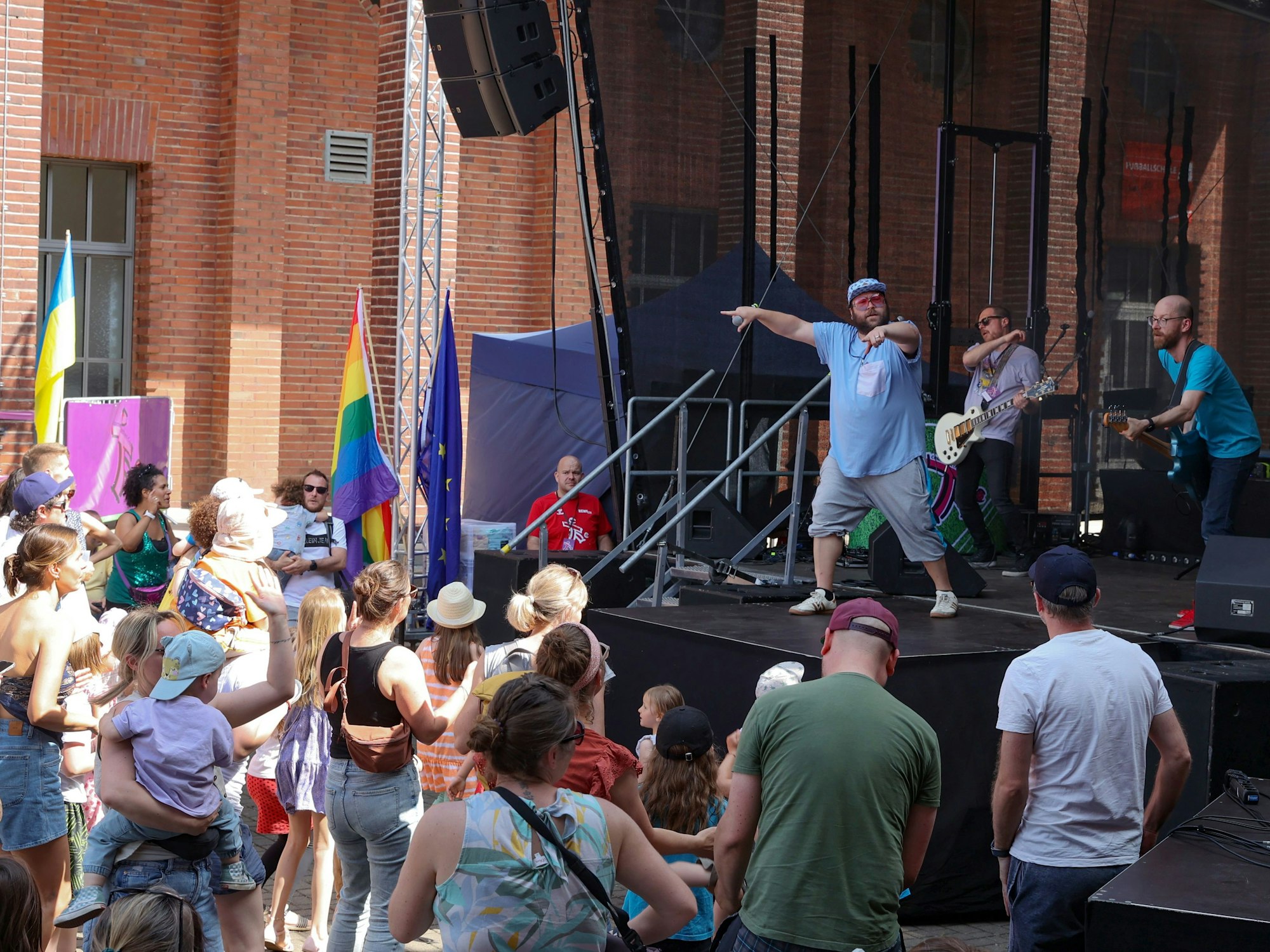 Auftritt von Pelemele
beim Come-Together-Cup.