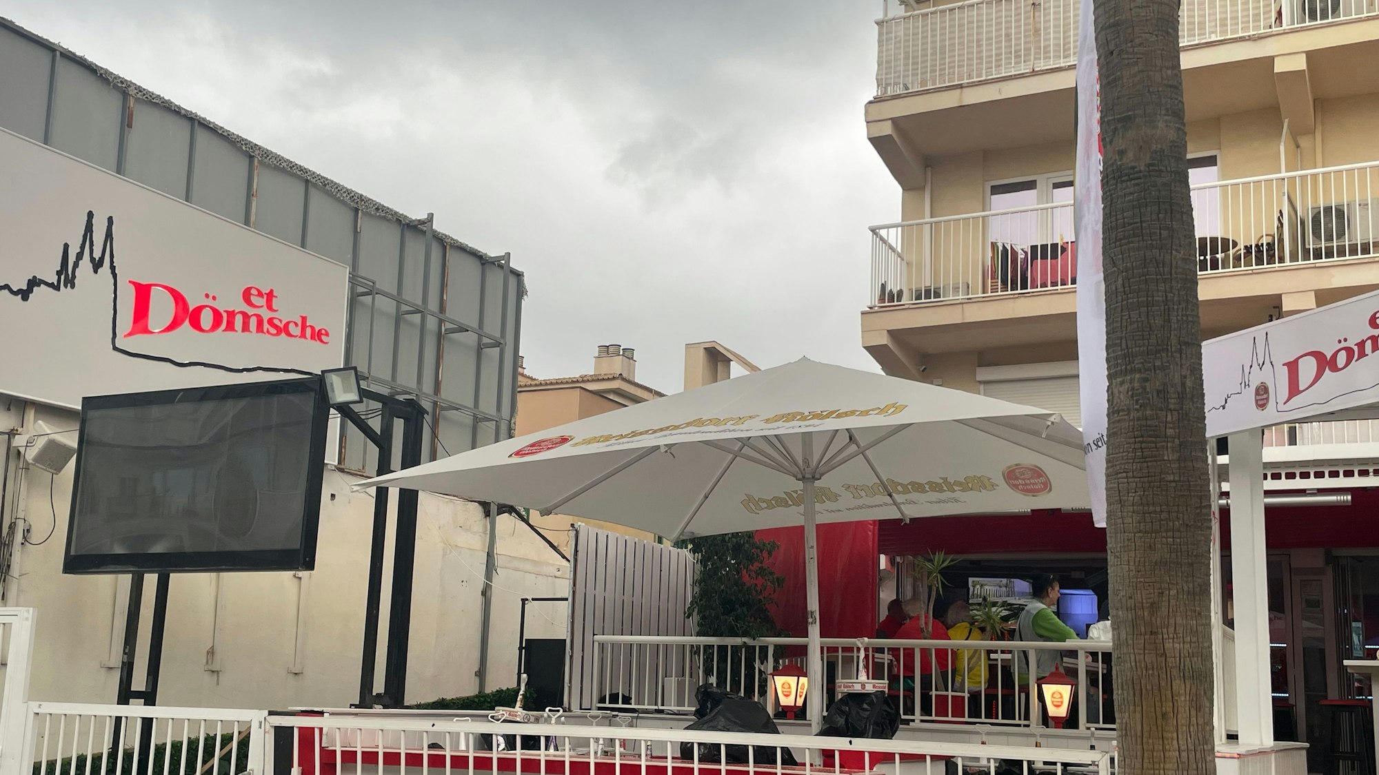 Die Kneipe „Et Dömsche“ in Palma auf Mallorca.