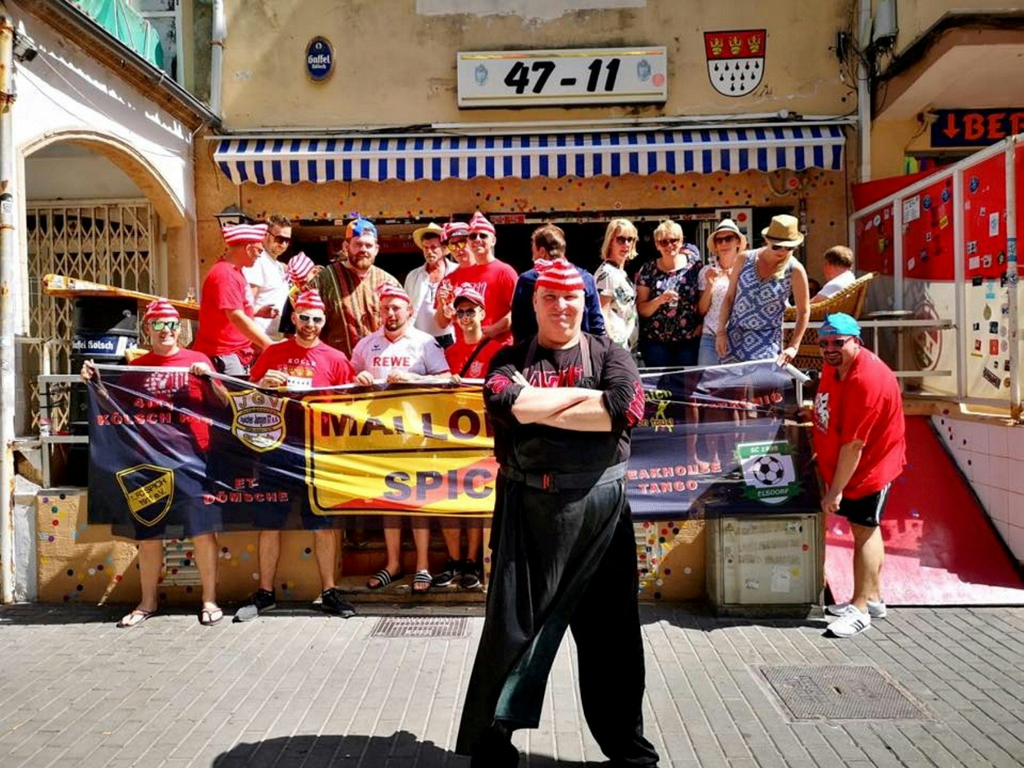 Der Kölner Kult-Wirt „Big“ Ron Büttner auf seiner Insel Mallorca.