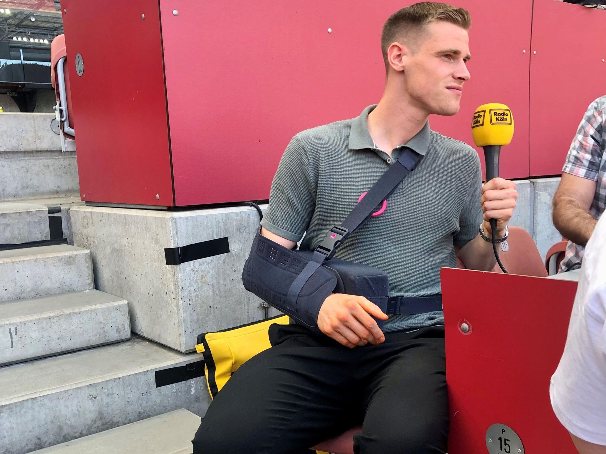 Steffen Tigges beim Saison-Finale gegen die Bayern.