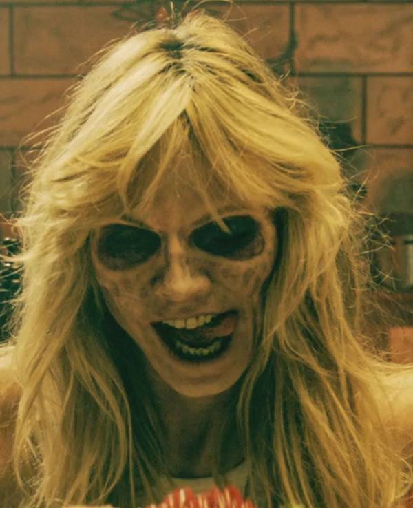 Heidi Klum als Zombie