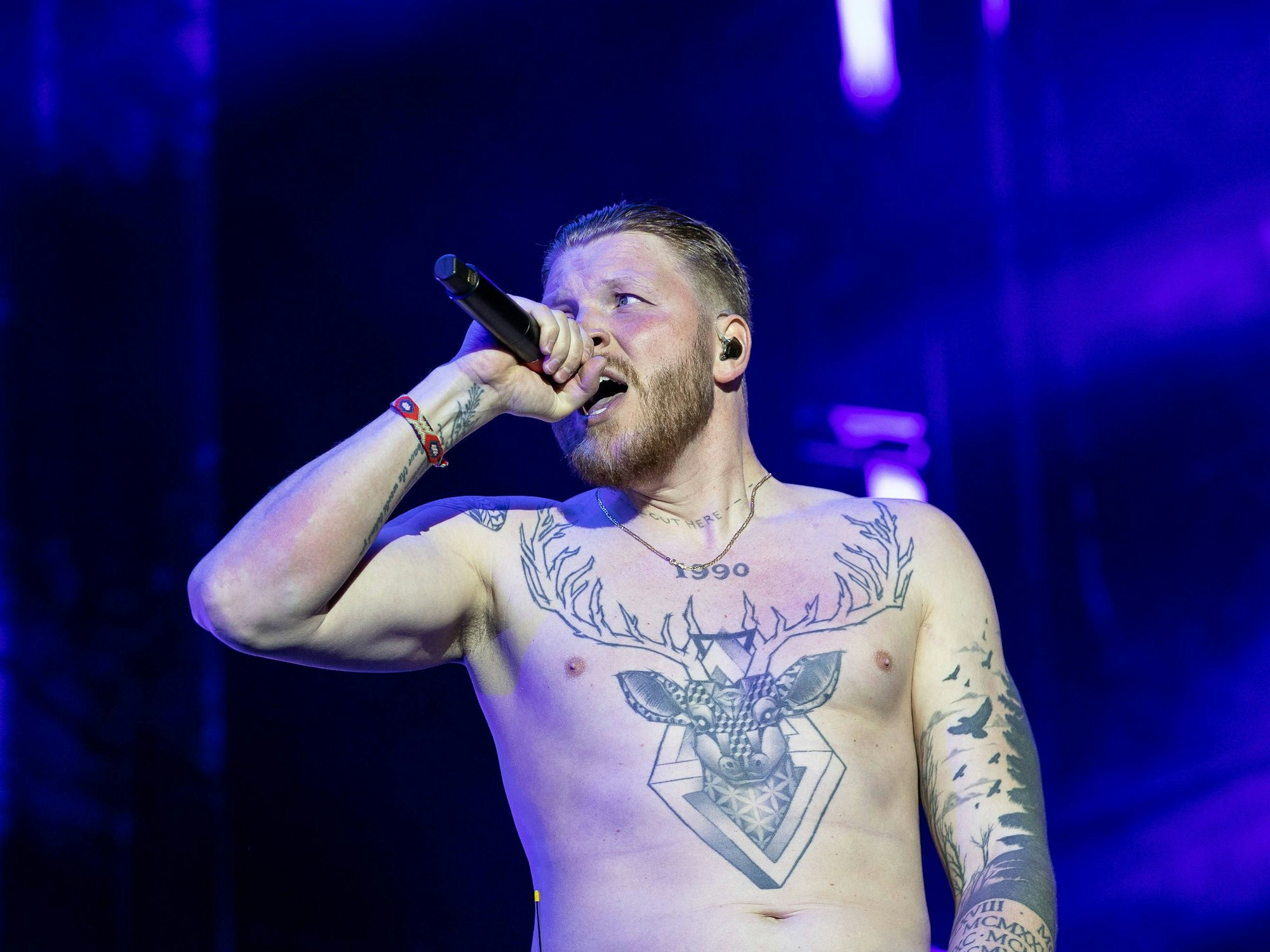 Finch bei seinem Auftritt bei Rock am Ring 2023.