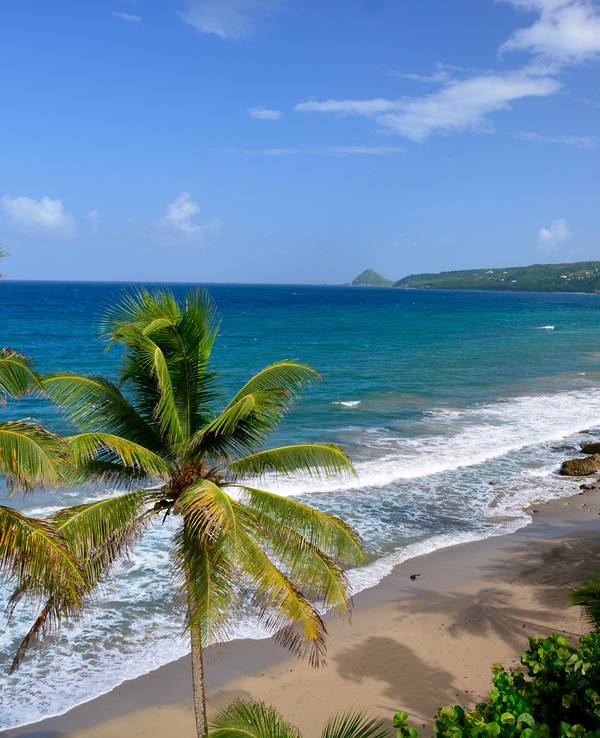 Grabd Anse Beach auf der karibischen Insel Grenada.