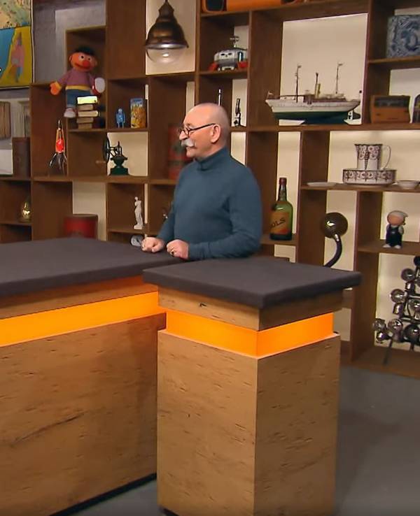 Moderator Horst Lichter (r.) und Experte Sven Deutschmanek in der ZDF-Show „Bares für Rares“