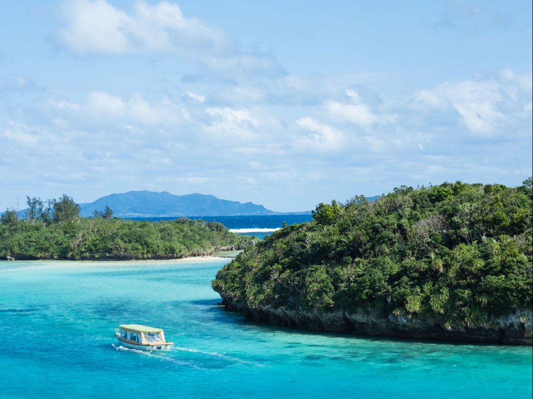 Türkises Wasser rund um die Insel Ishigaki