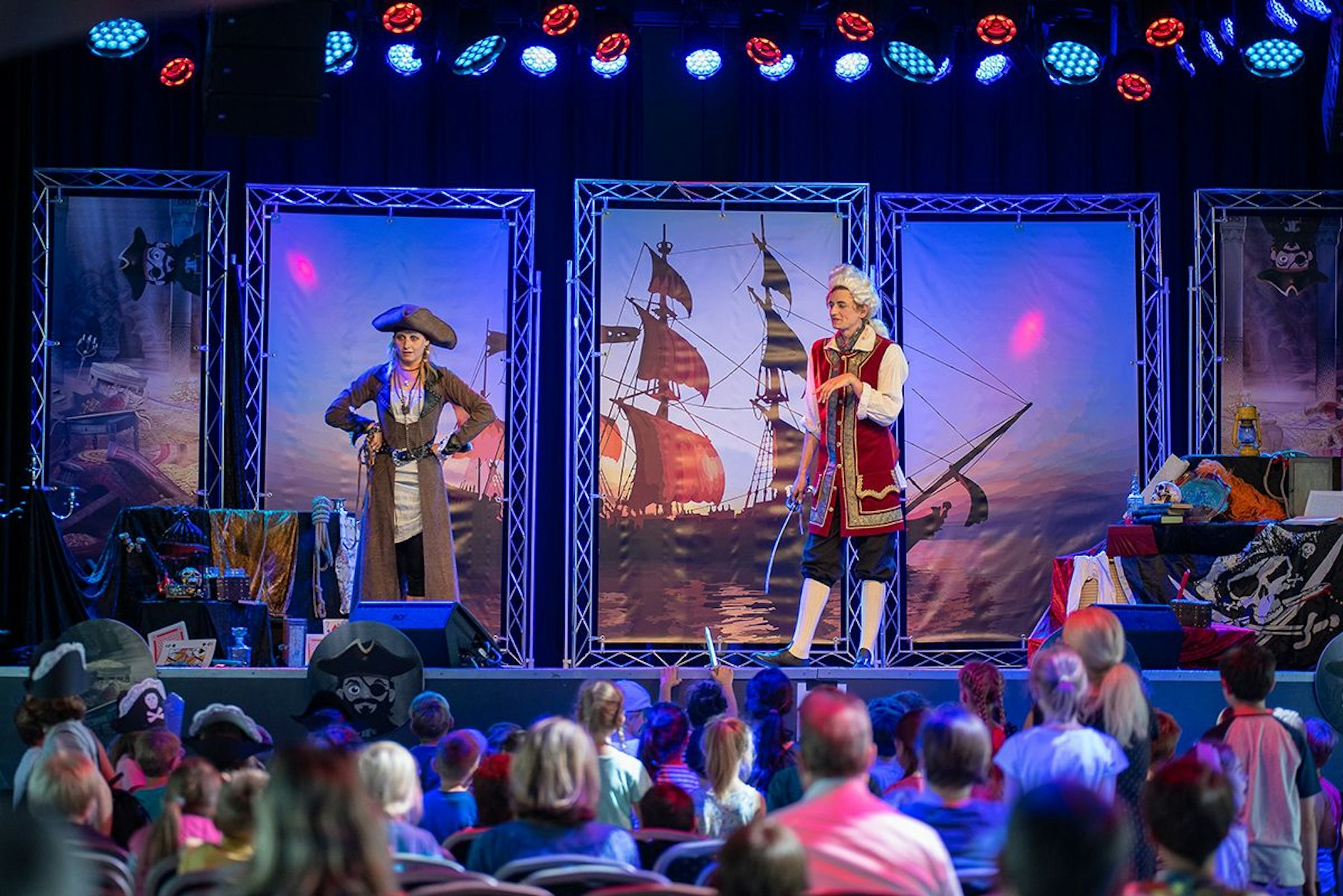 Bühnenprogramm der Kinderfahrt