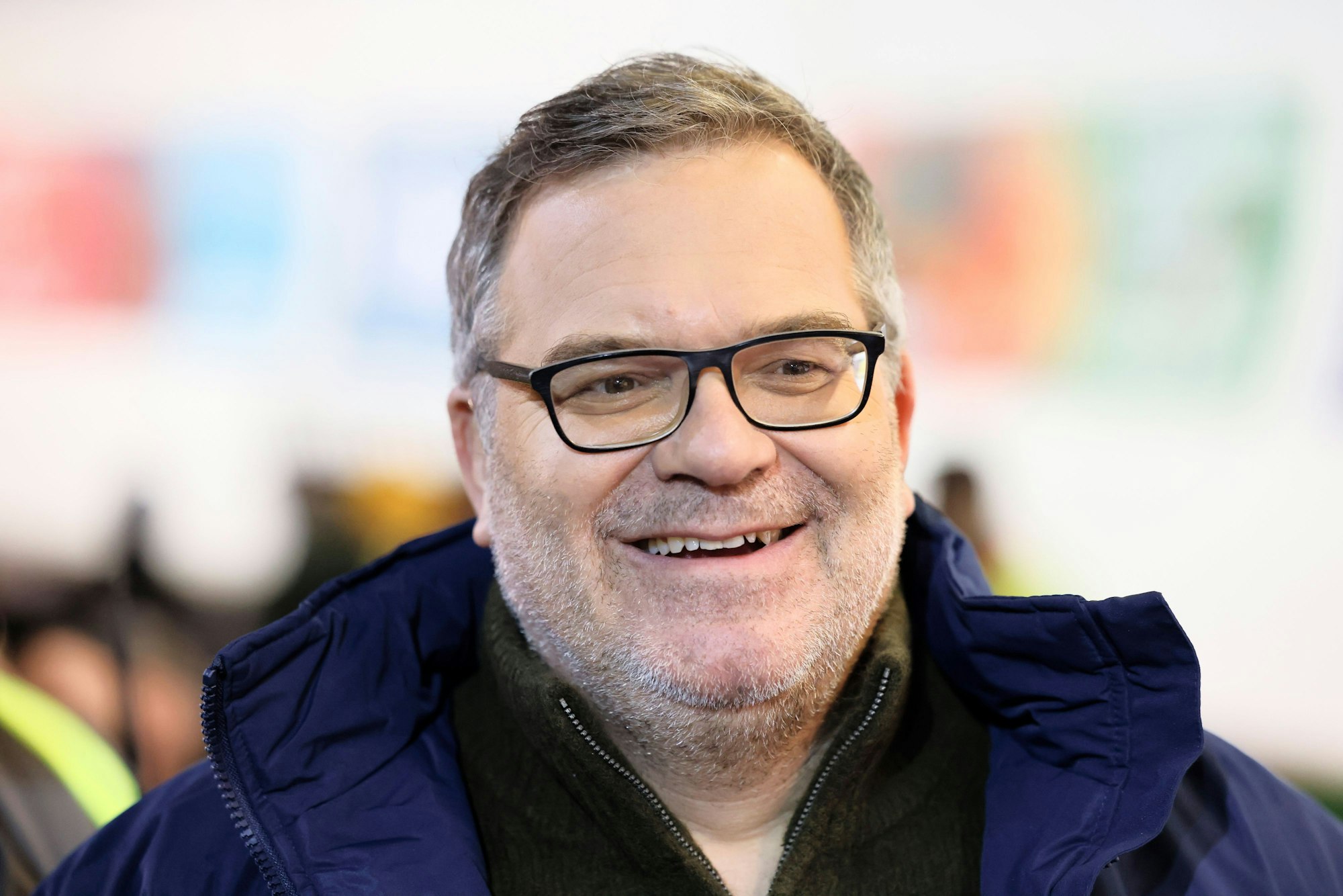 Zusehen ist der Moderator Elton bei Aufnahmen zur „TV total Wok WM“ von ProSieben in Winterberg.