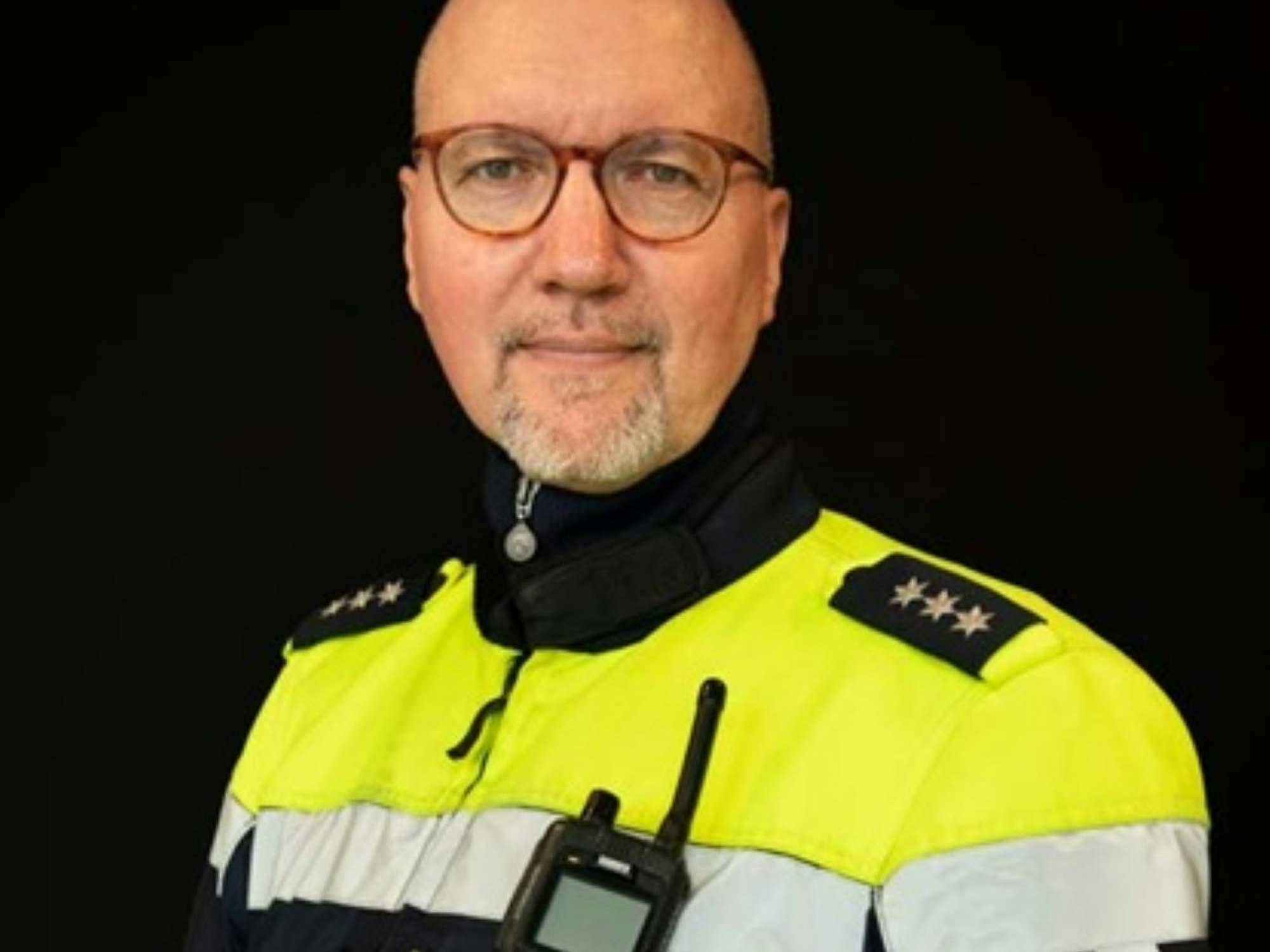 Polizeihauptkommissar Dirk Rohde in Uniform