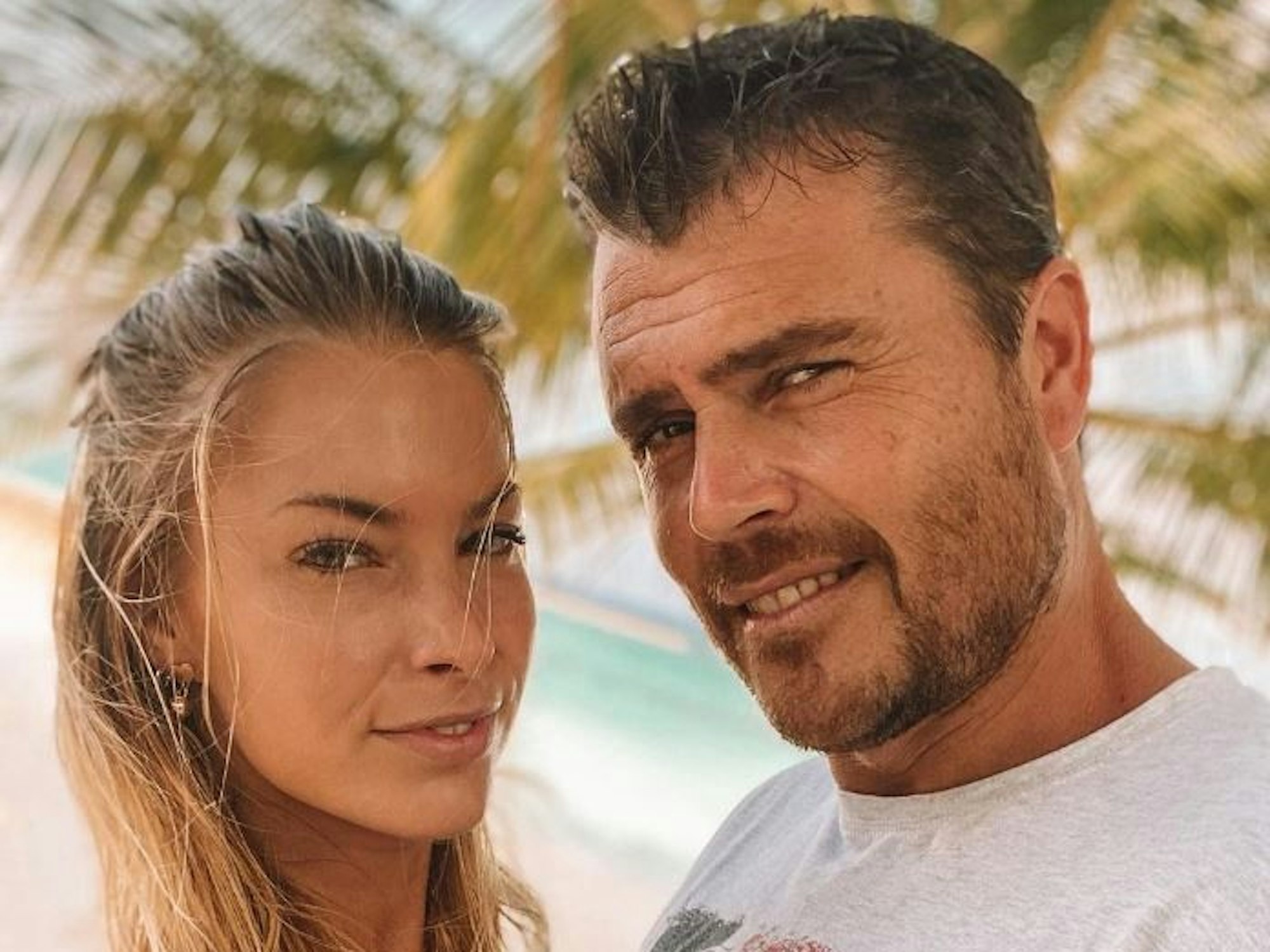 Isi Glück und Carlos Lucio auf einem Instagram-Selfie vom 9. Juni 2023.