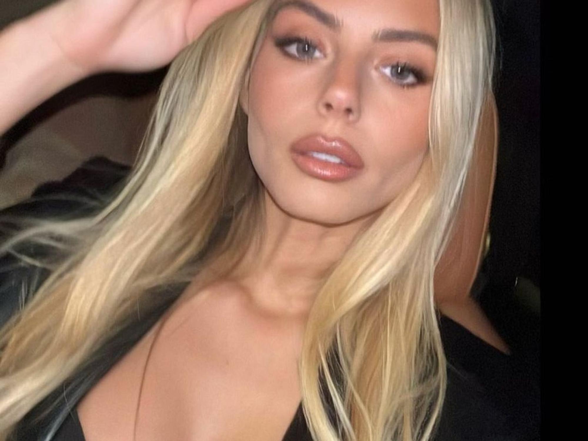 Mishel Gerzig posiert auf Instagram.