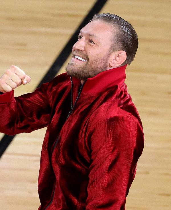 Conor McGregor ballt die Faust.