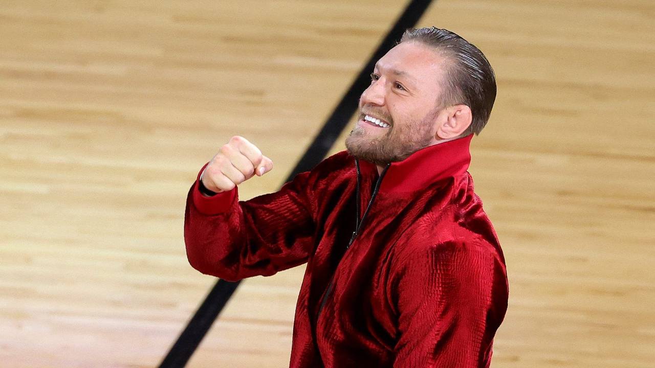 Conor McGregor ballt die Faust.