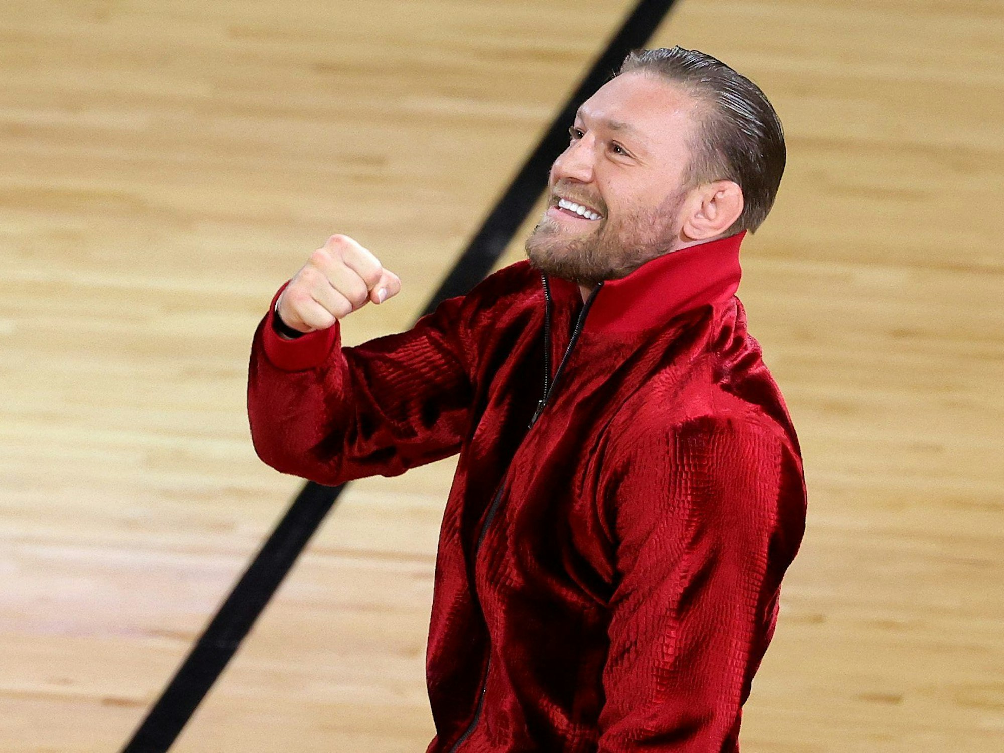 Conor McGregor ballt die Faust.