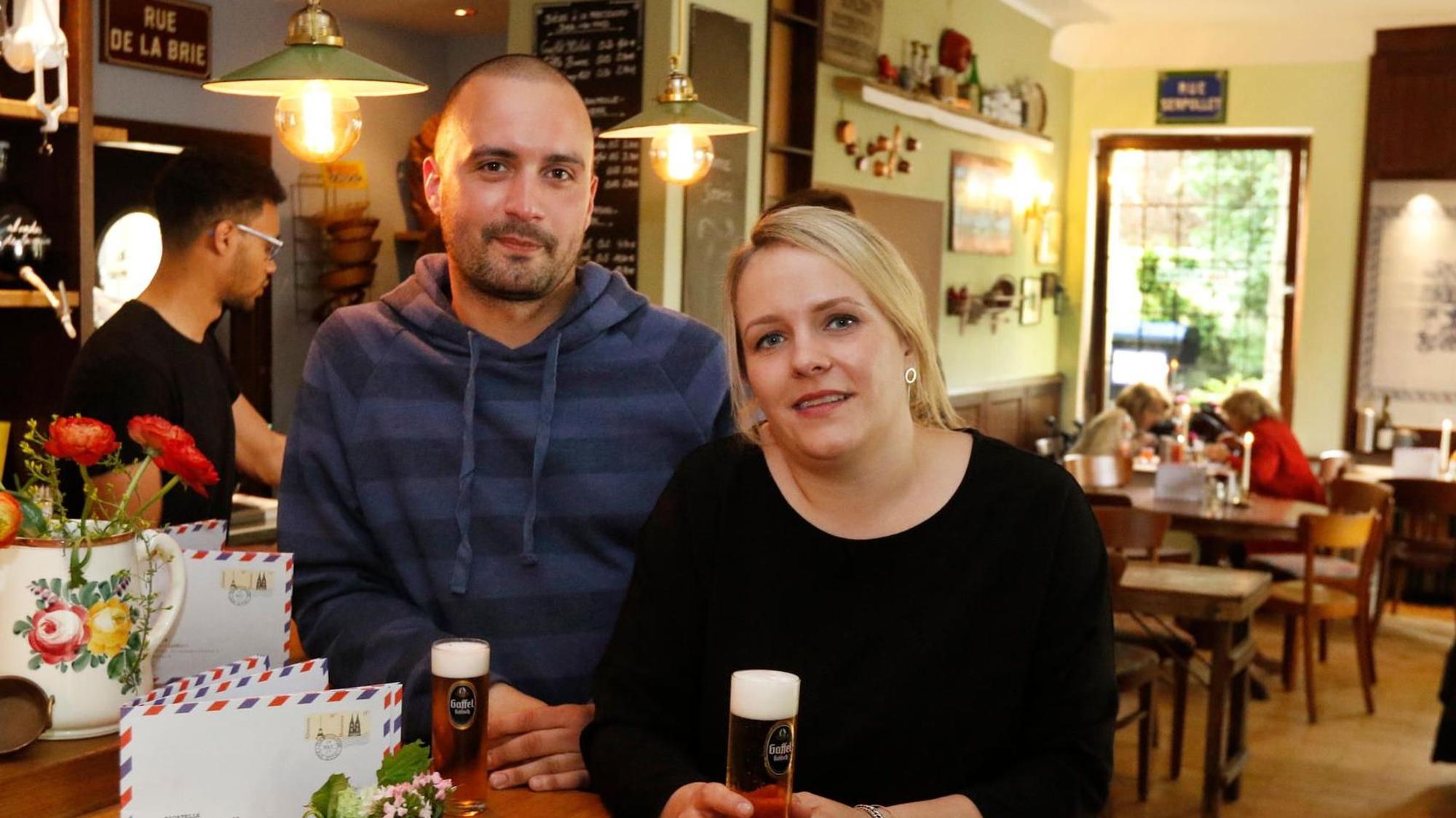 Die Kölner Gastronomen Daniel und Reja Rabe