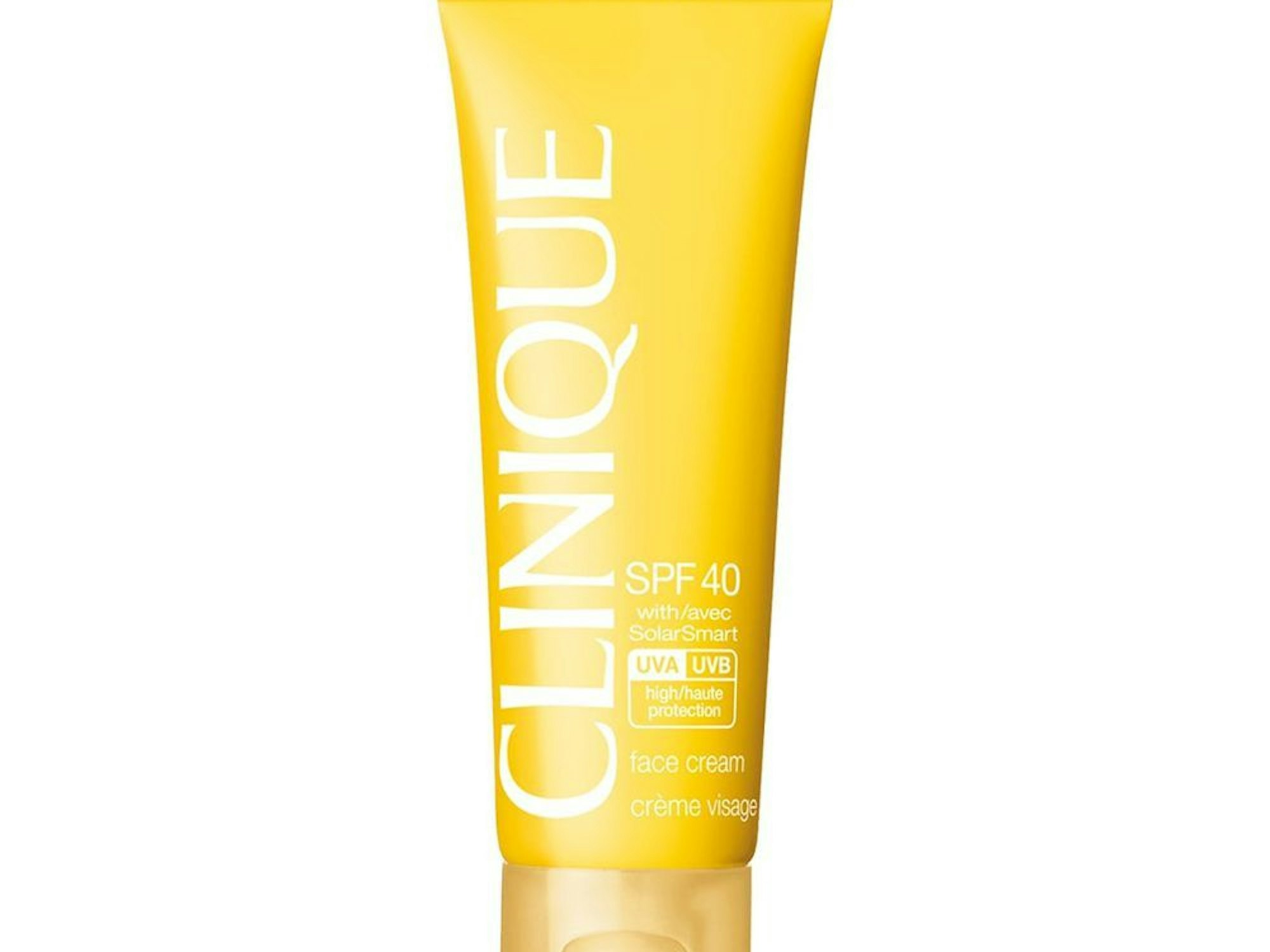 Die Bodycream Clinique Sun Face Cream LSF 40 ist allergiegetestet.