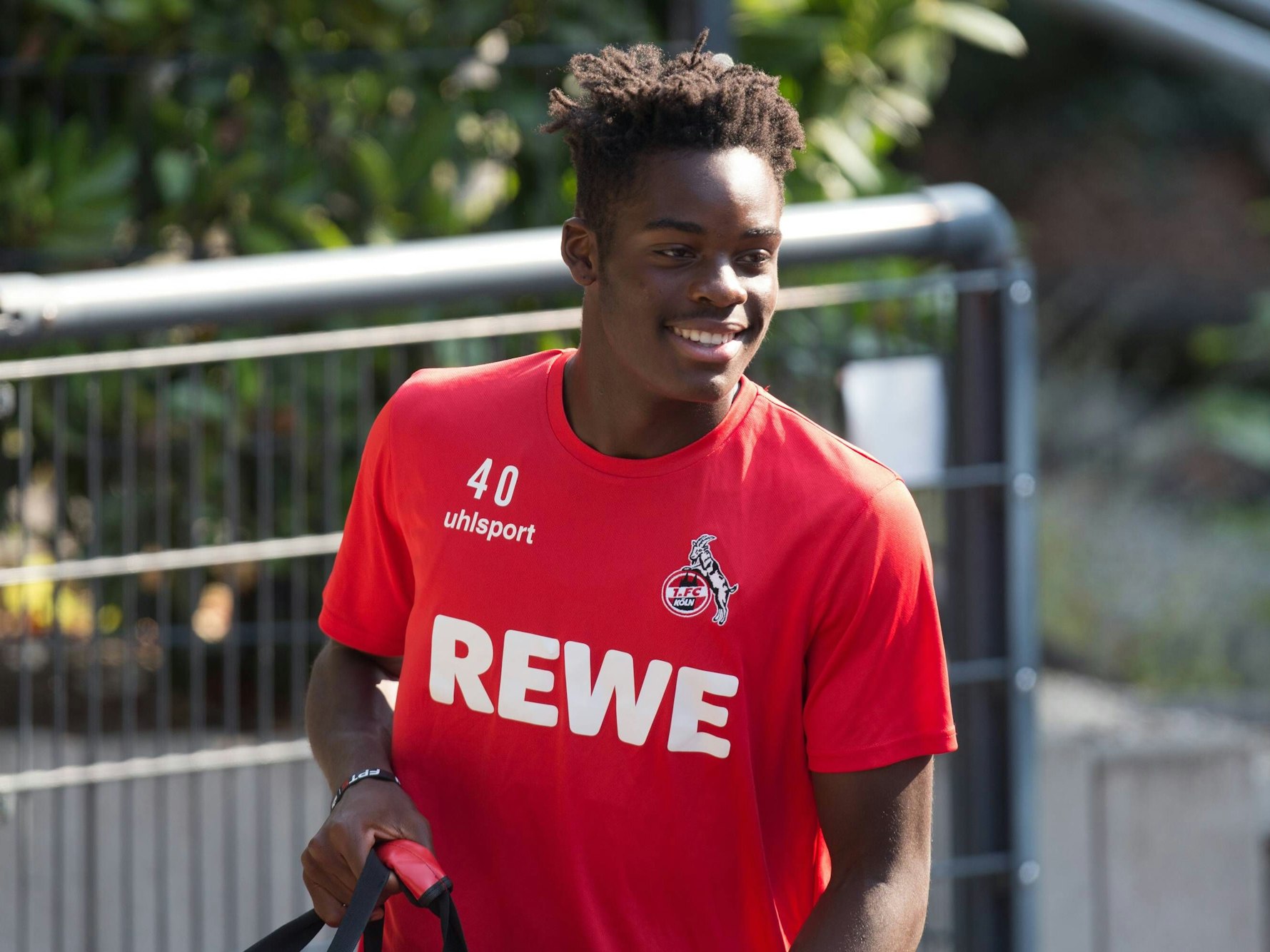 Yann Aurel Bisseck im Training des 1. FC Köln.