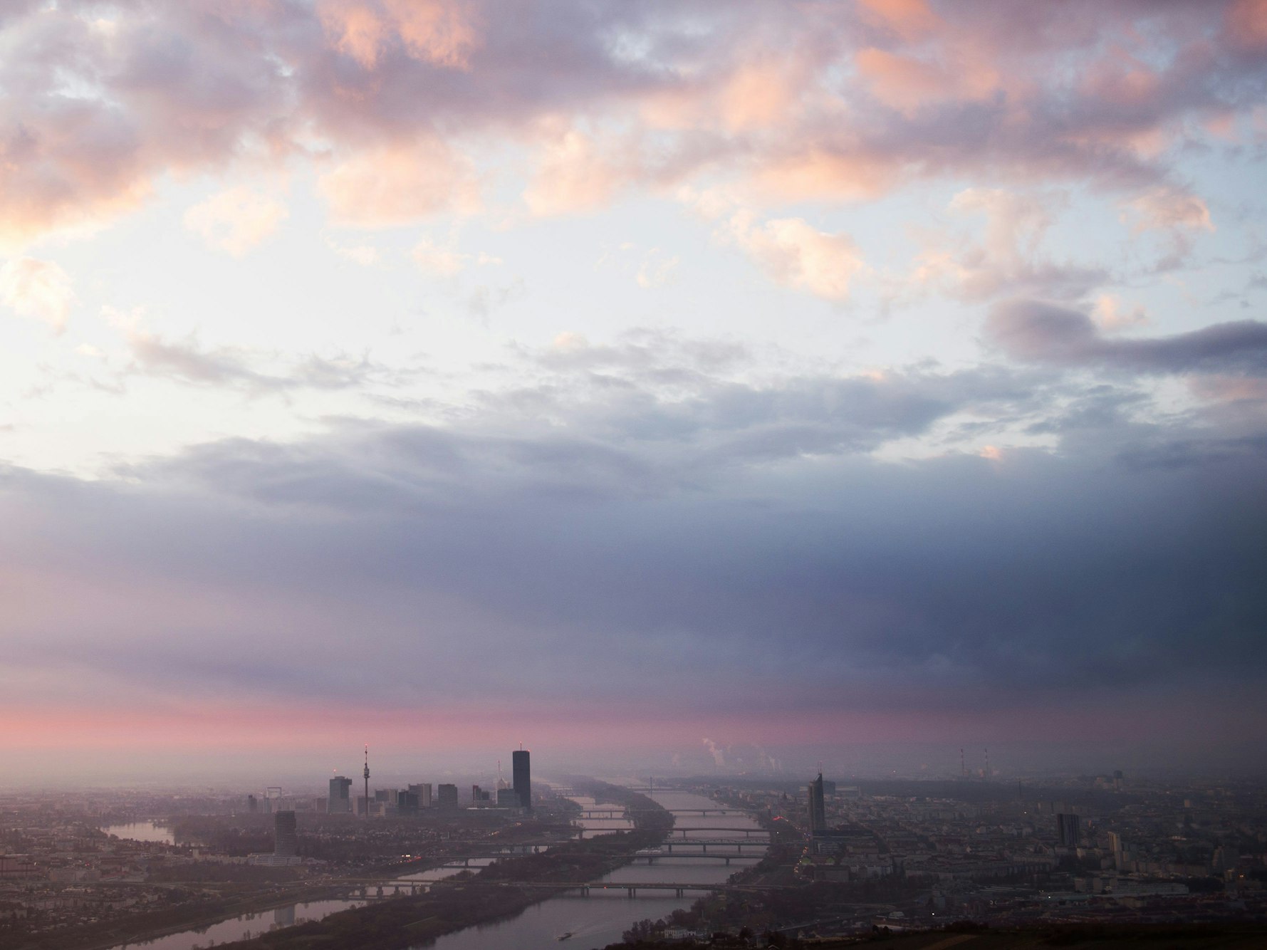 Aussicht über Wien vom Kahlenberg aus
