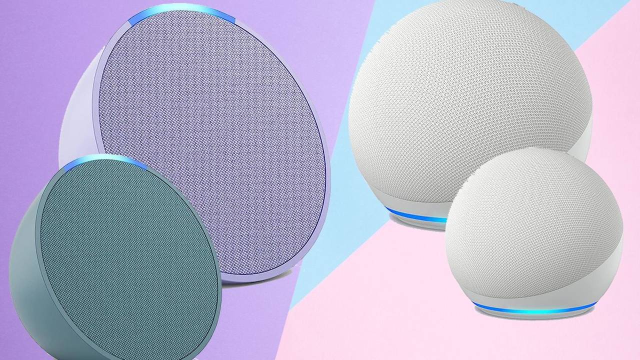 Darstellung Echo Pop und Echo Dot