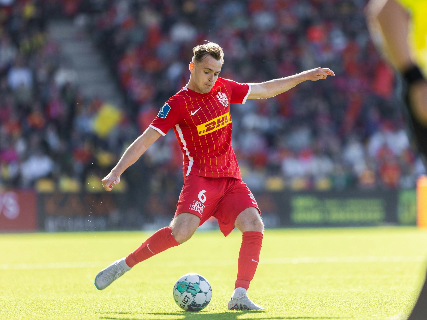 Jacob Christensen im Trikot des FC Nordsjaelland.