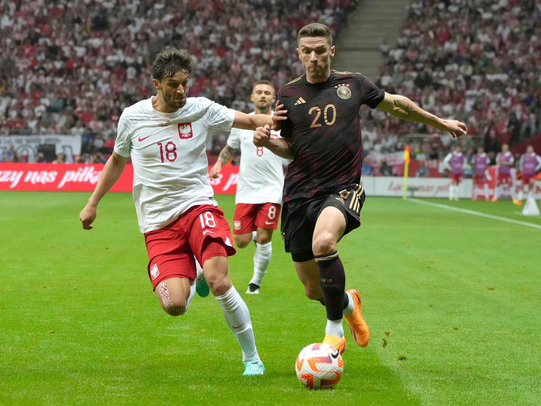 Robin Gosens im Spiel gegen Polen.