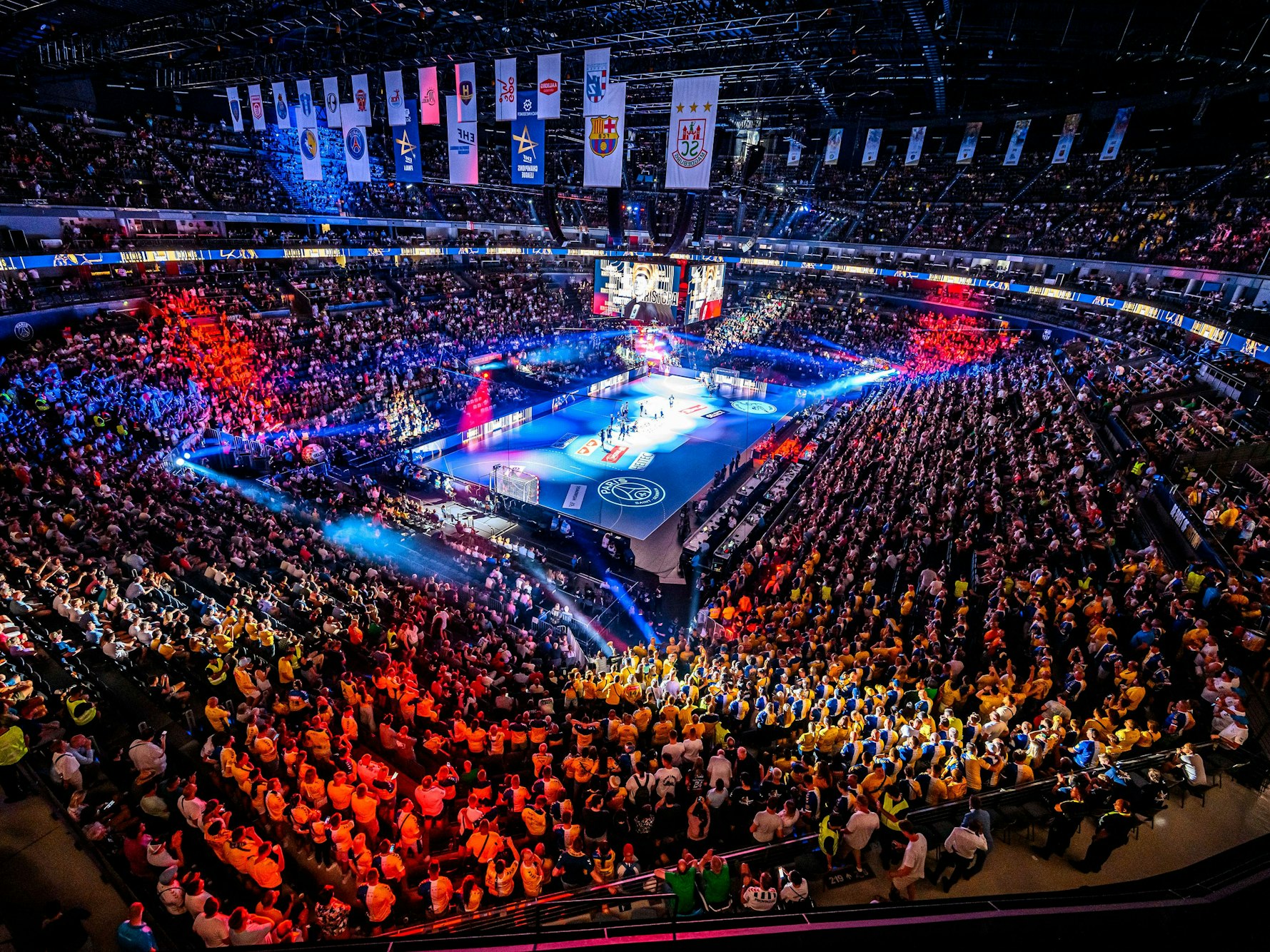 Blick in die Kölner Lanxess-Arena.