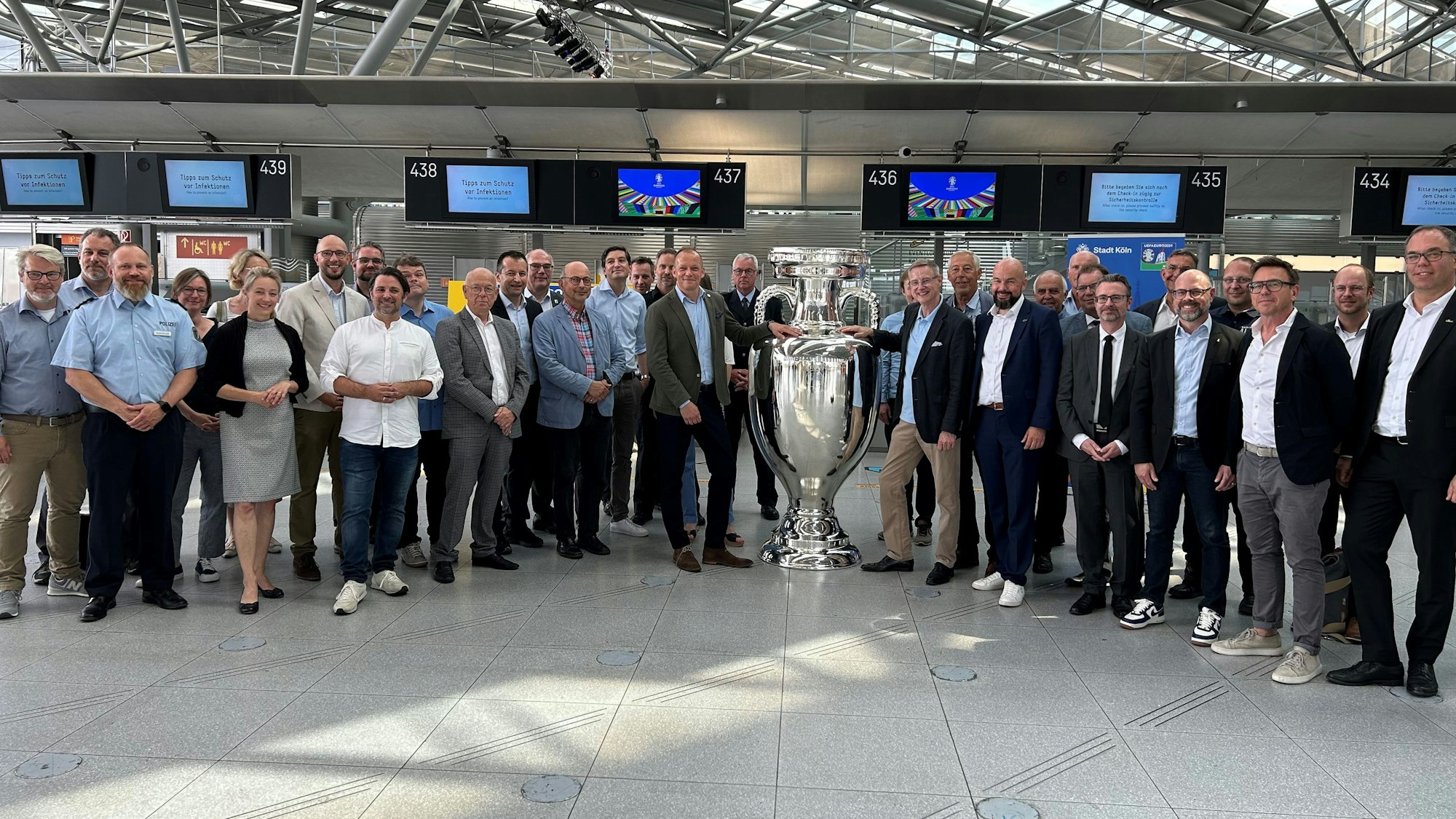 Gruppenbild zur EM 2024 in Köln.