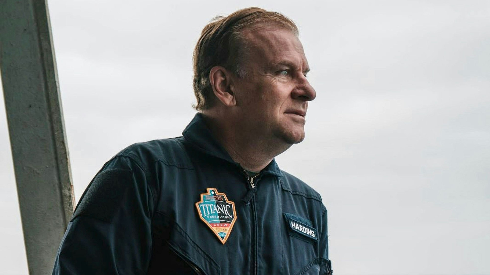 Das von Action Aviation veröffentlichte Foto zeigt den Vorstandsvorsitzenden, Milliardär und Abenteurer Hamish Harding, bevor er am 18. Juni 2023 an Bord des Tauchboots ‚Titan‘ ging, um auf einer Expedition zur Titanic in den Atlantik zu tauchen.