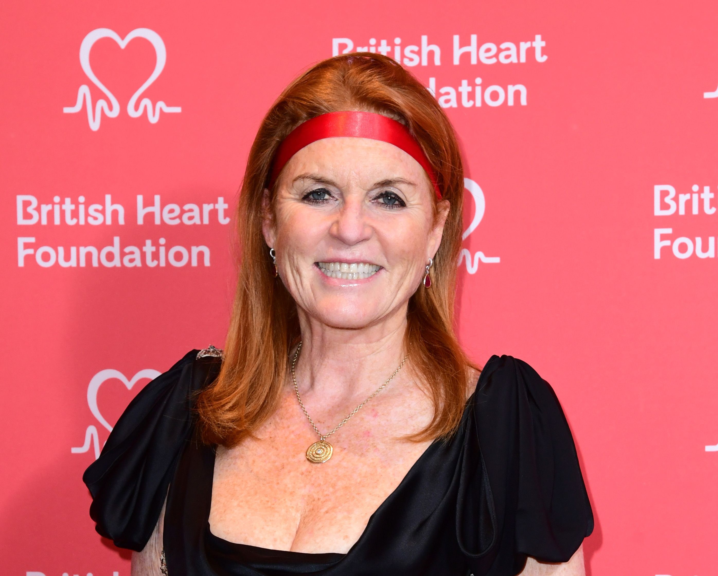 Sarah „Fergie“ Ferguson, Ex-Frau von Prinz Andrew, kommt zur Verleihung der British Heart Foundation's Heart Hero Awards ins Globe Theatre.