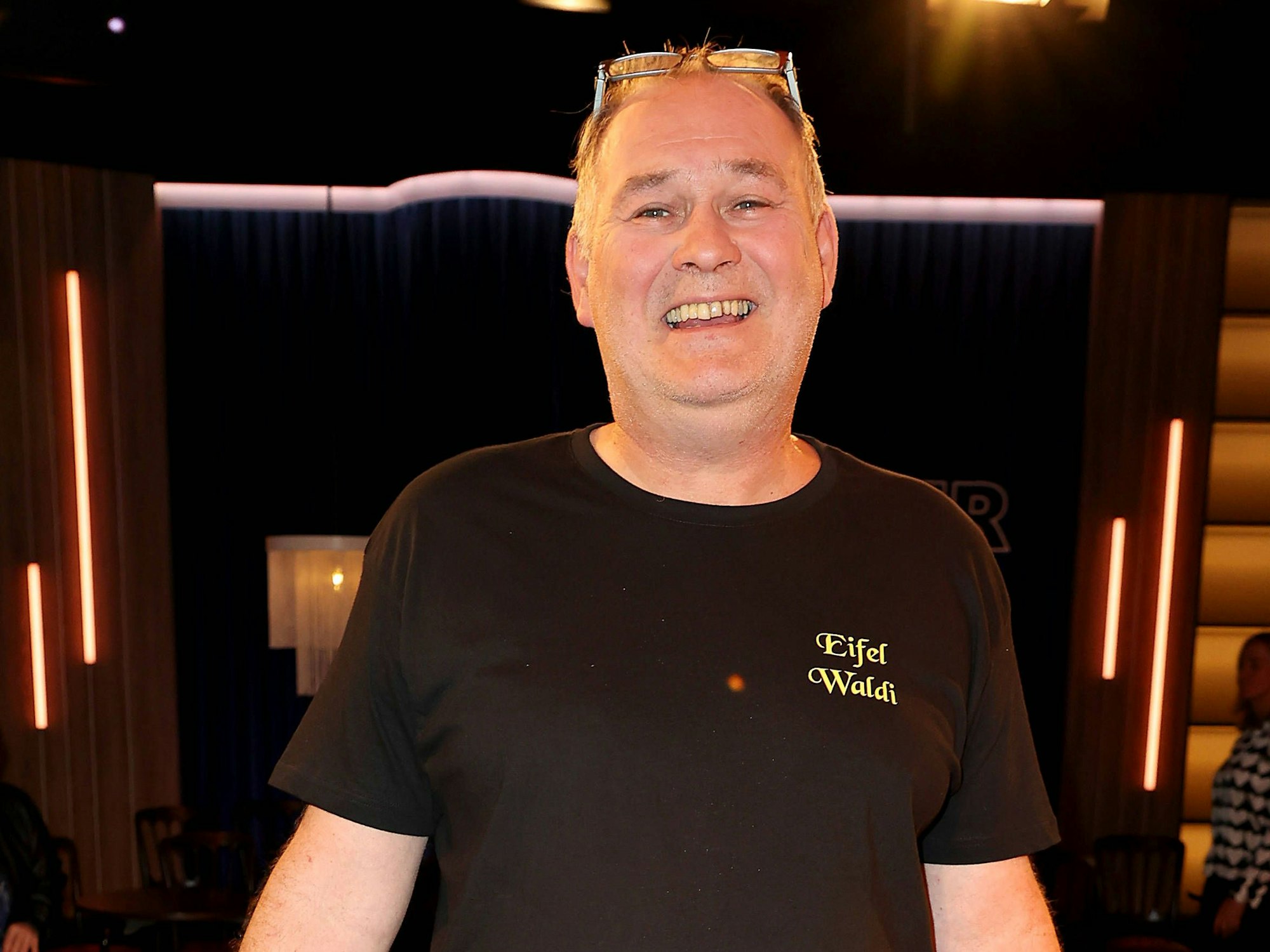 Waldi Lehnertz posiert für ein Foto.