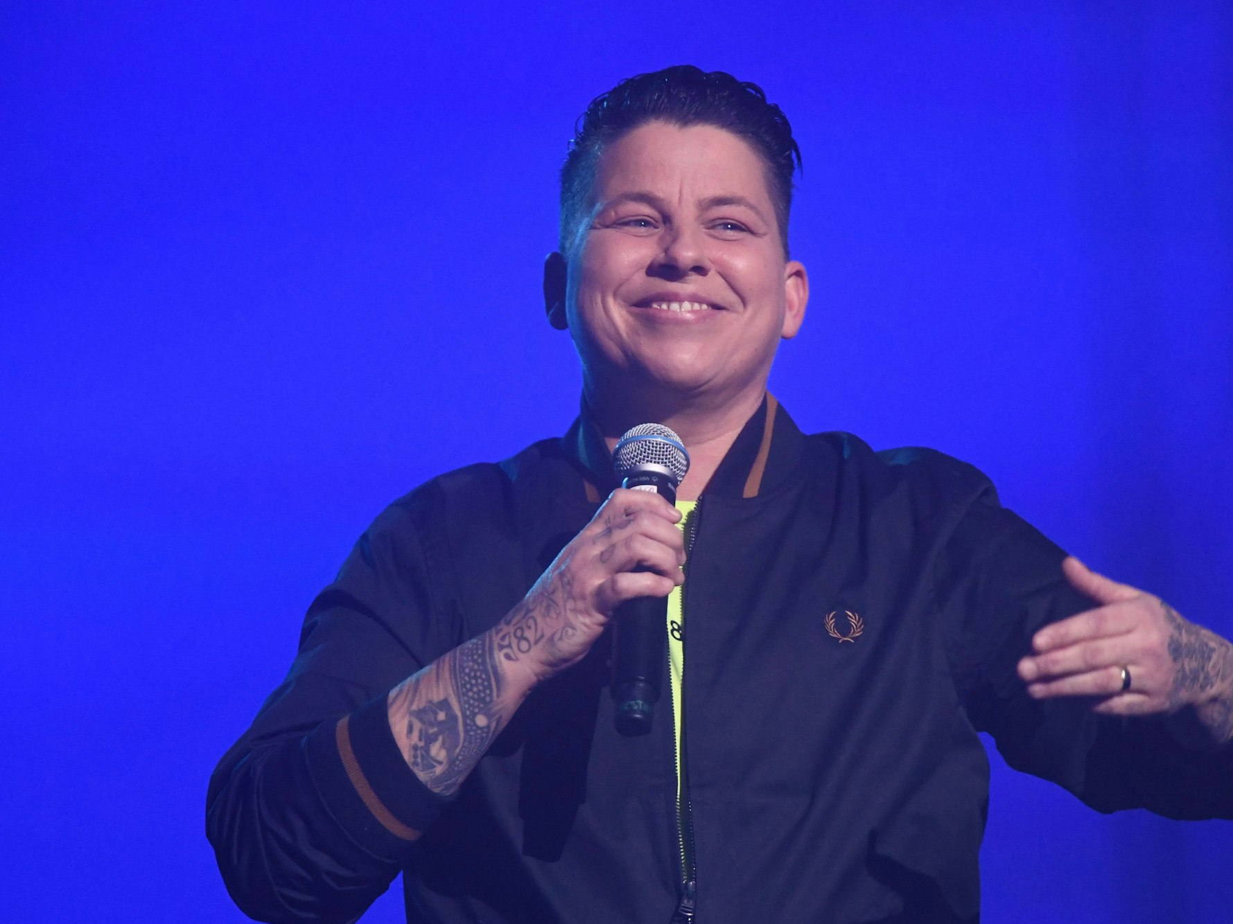 Die Sängerin Kerstin Ott steht bei der „Die Giovanni Zarrella Show“ auf der Bühne.