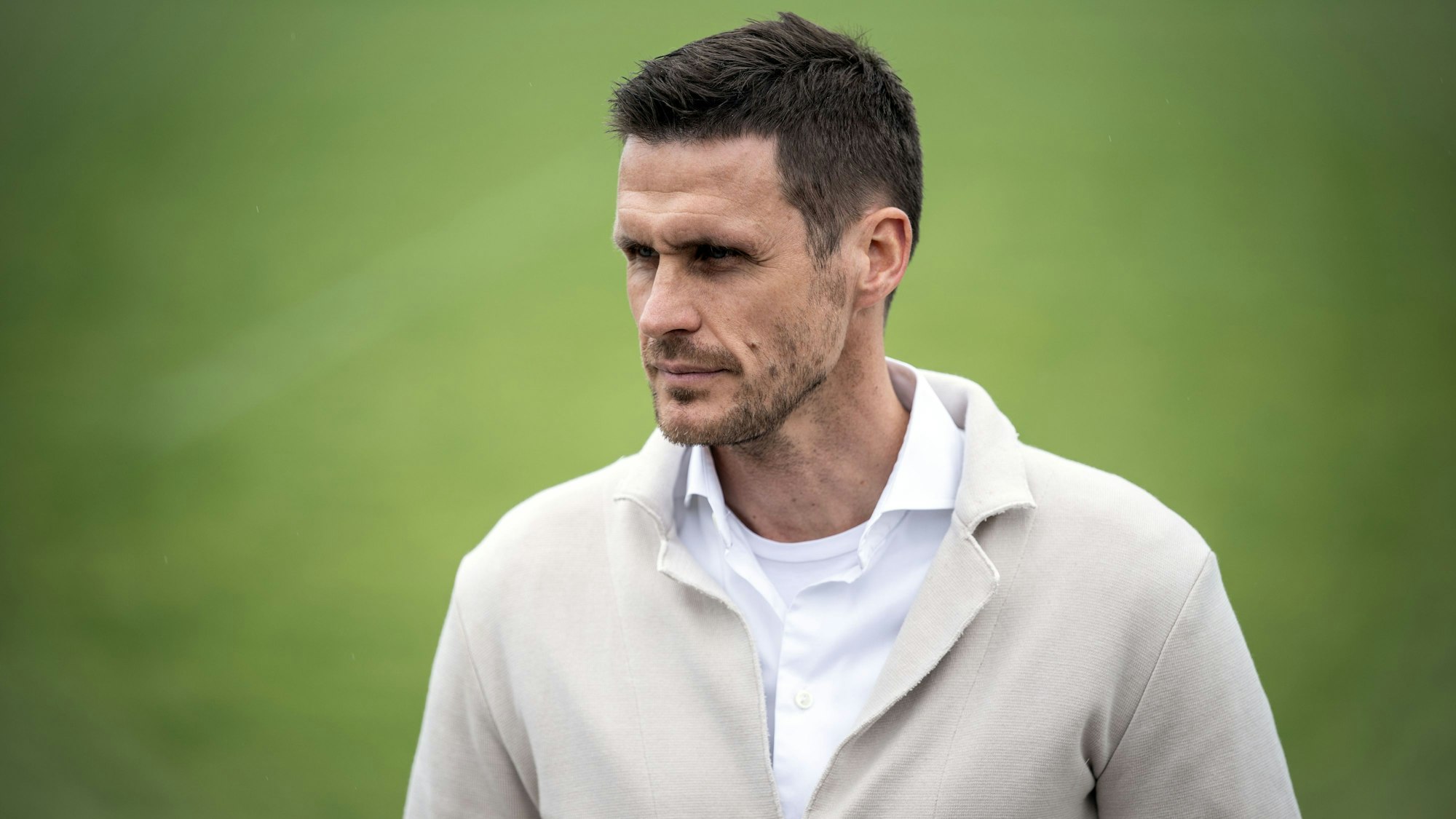 Sebastian Kehl vor der Kamera.