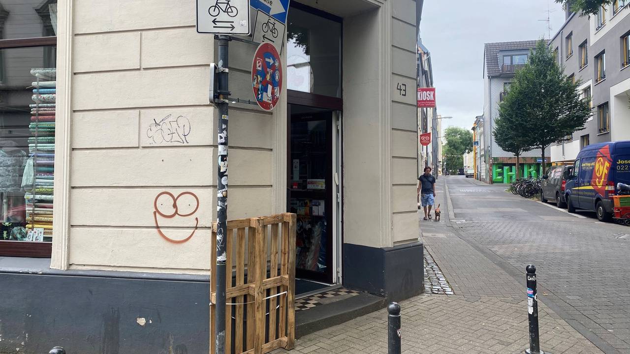 Die Wissmannstraße in Ehrenfeld.