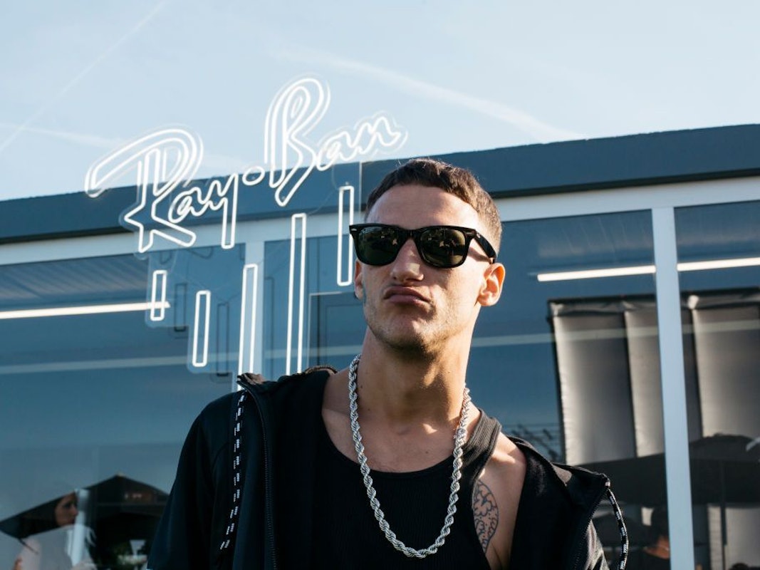 MADRID, SPAIN - MAY 30: In this handout photo provided by Ray-Ban, Yung Beef attends Ray-Ban suite at Primavera Sound Festival Motel on May 30, 2019 in Madrid, Spain. (Photo by Sergio Albert/Ray-Ban via Getty Images)