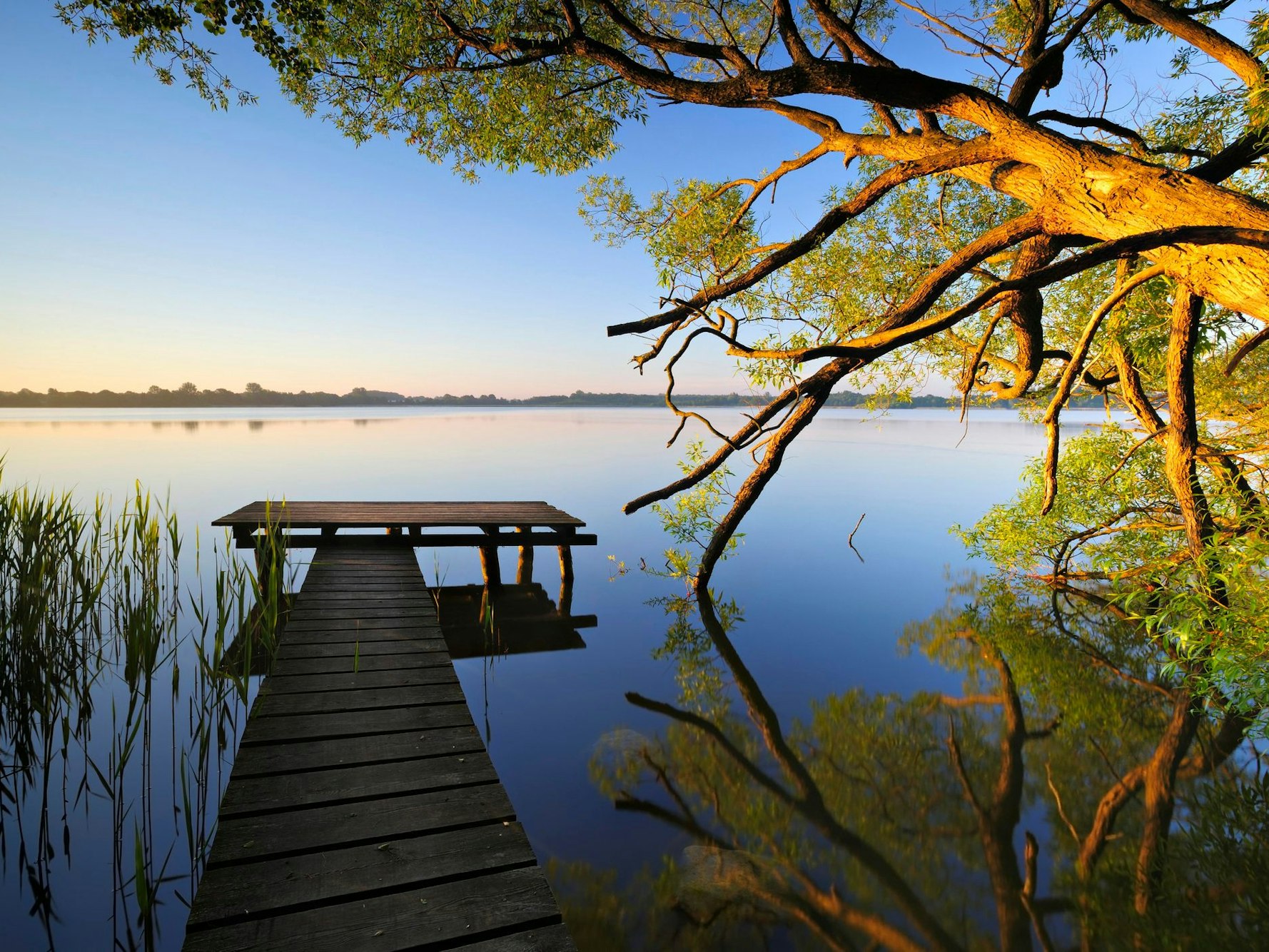 Schaalsee in Bayern