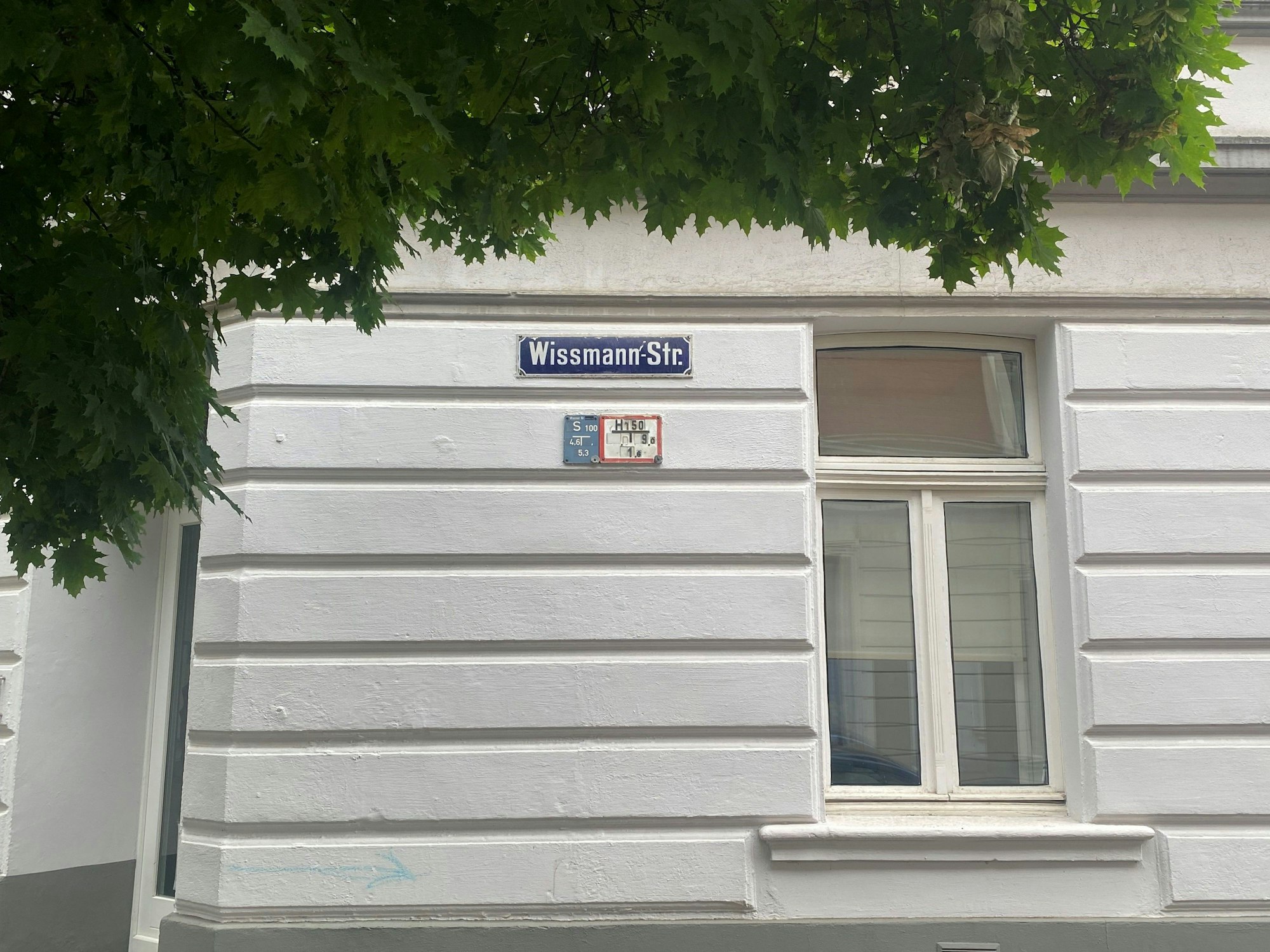 Die Wissmannstraße in Ehrenfeld.