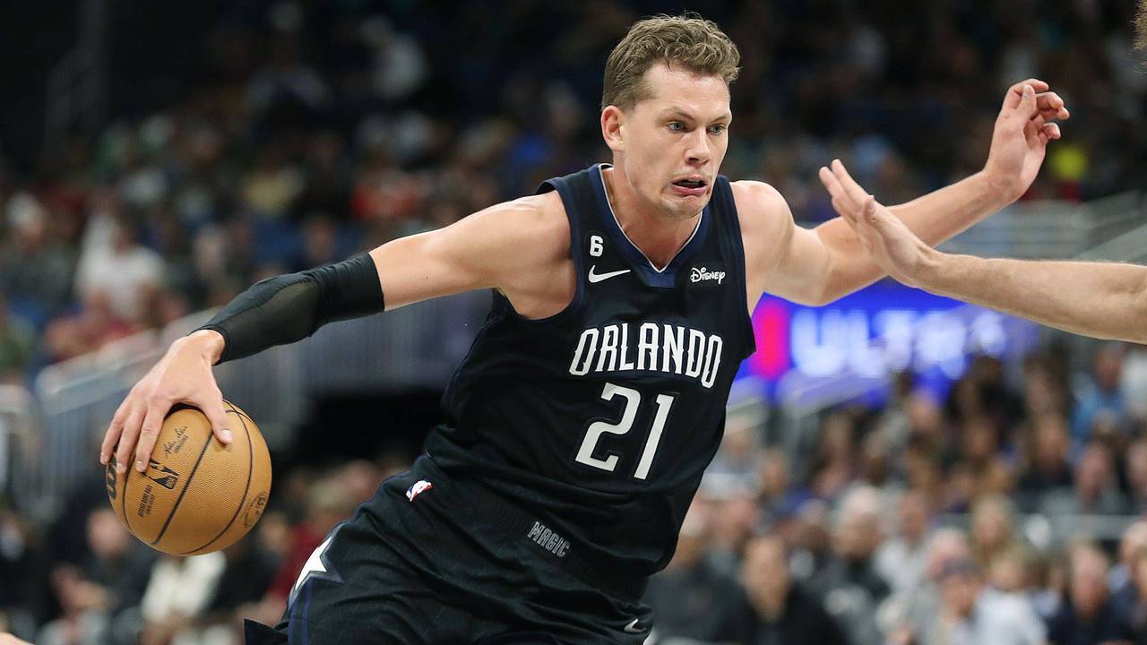 Basketballer Moritz Wagner in Aktion in der NBA.