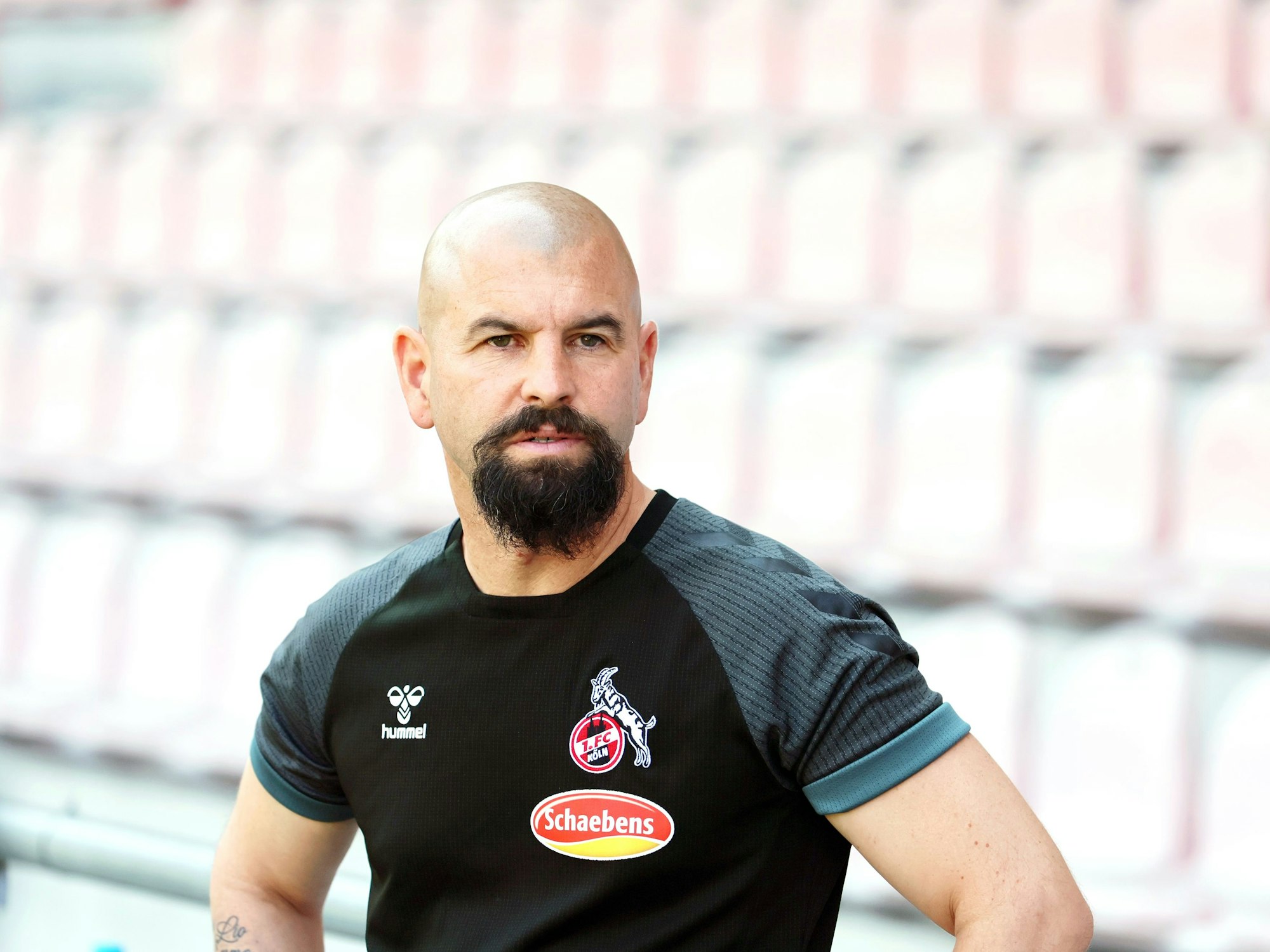 Sascha Glass im Franz-Kremer-Stadion.